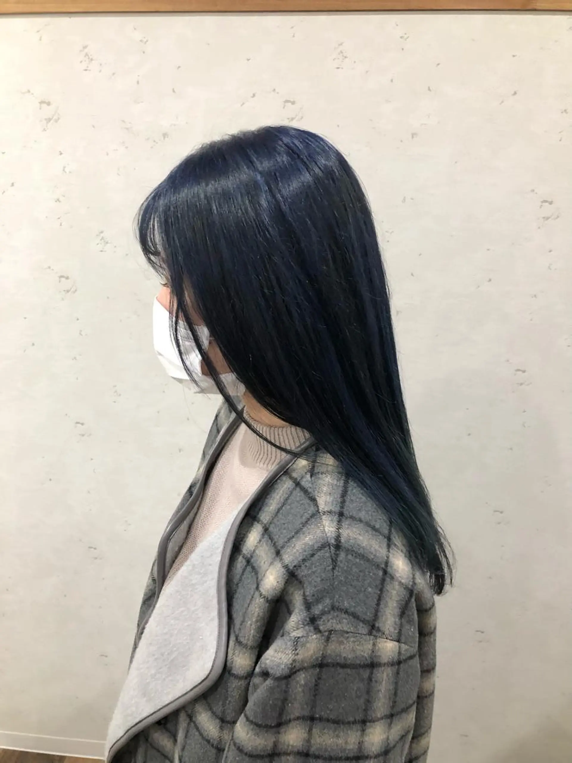 ロング カラー ブルーカラー 韓国風カラー シルバー 韓国風ヘア ナチュラルカラー 錦糸町【三橋衿奈】のヘアスタイル