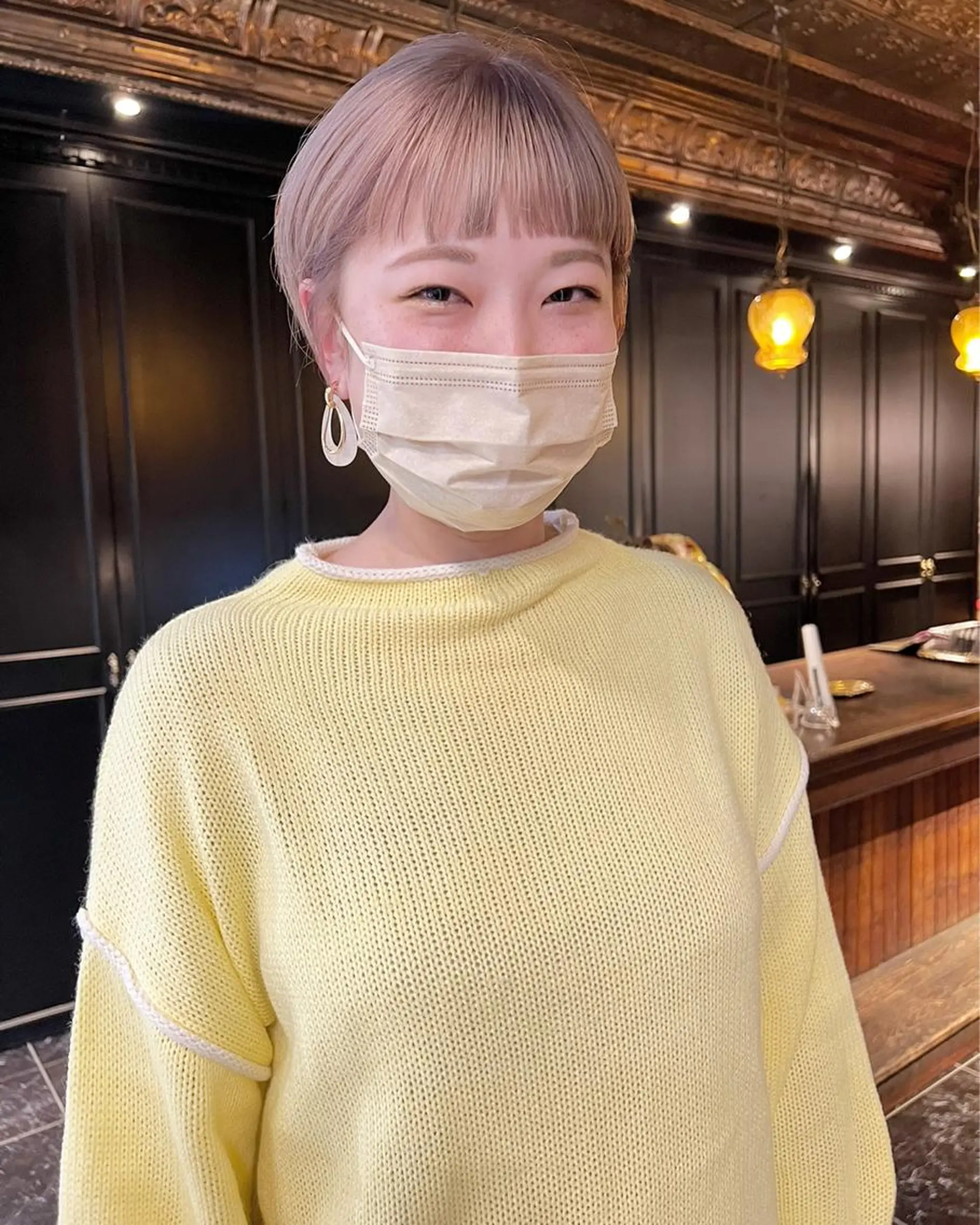 ショート カラー カット ヘアカラー 圧倒的デザイン力 店長🎨RENAのヘアスタイル