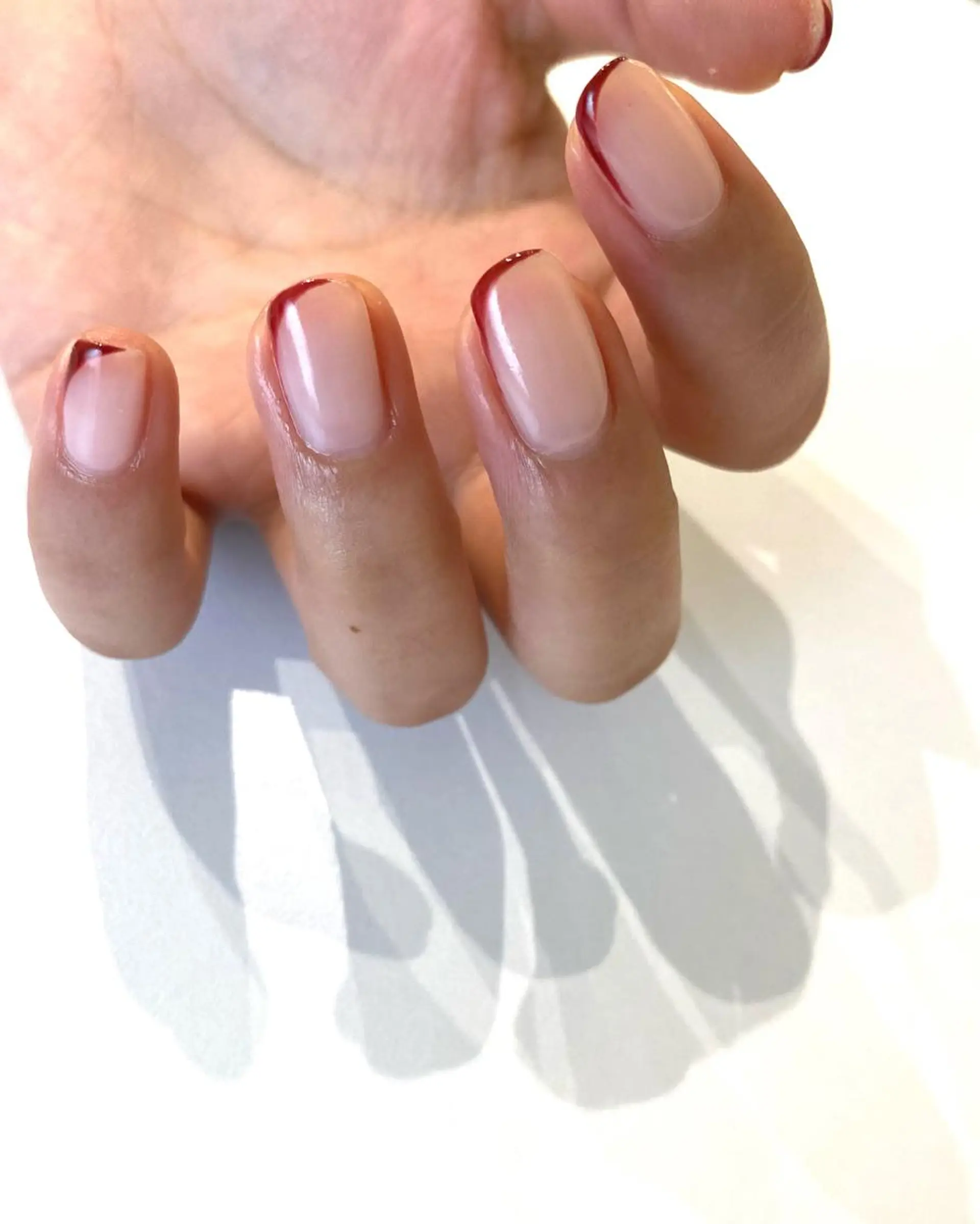 ネイル フレンチネイル ハンドネイル Ann nailのネイルデザイン