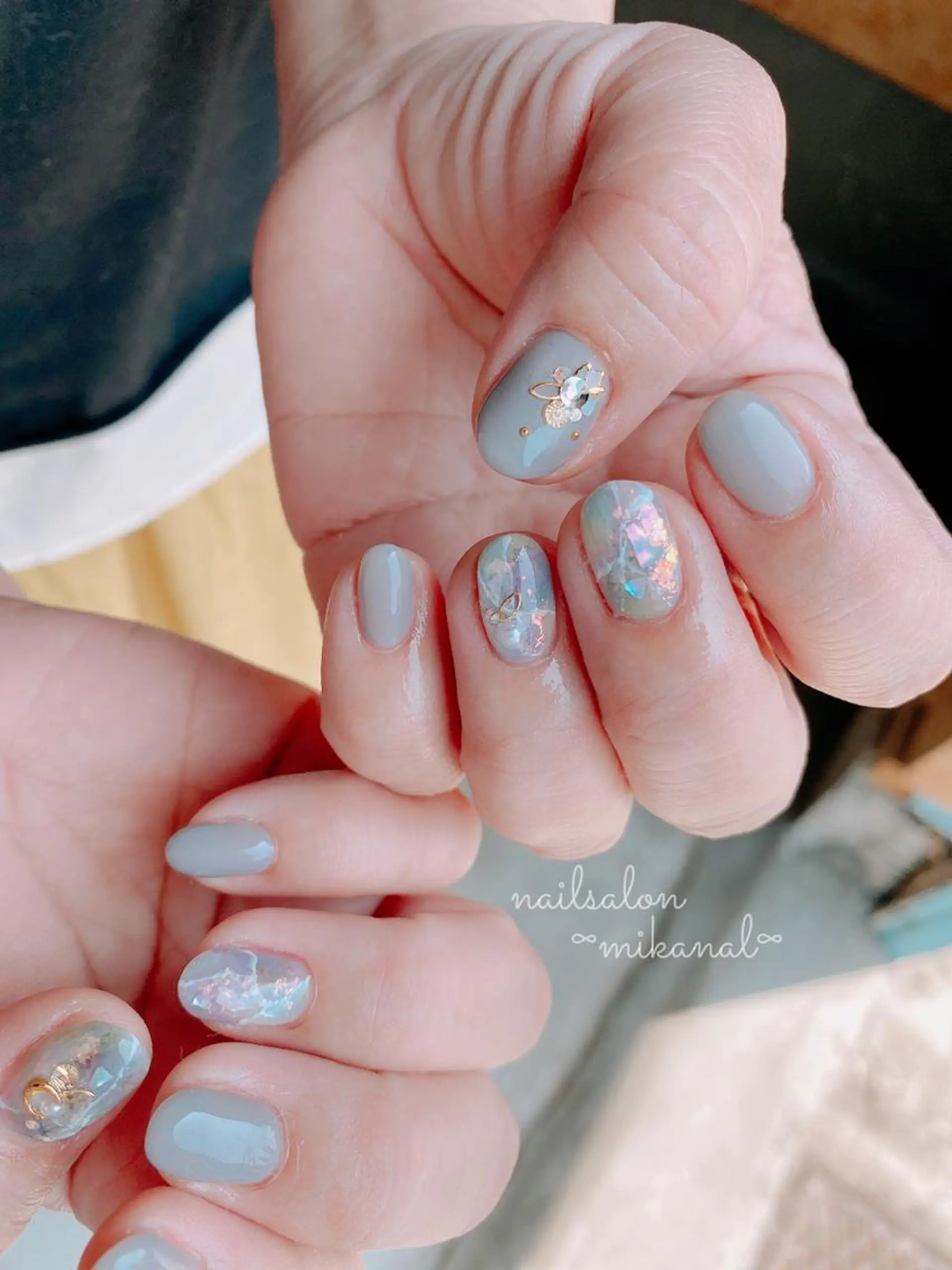 ネイル ハンドネイル nailsalon ∞ ﾐｶﾅﾙ ∞のネイルデザイン