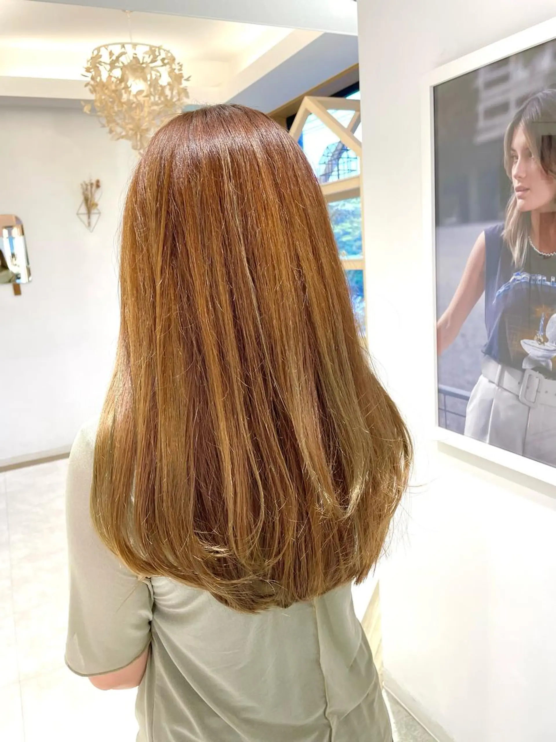 ロング トリートメント 長町/酸性ストレート /曲がる縮毛矯正のヘアスタイル