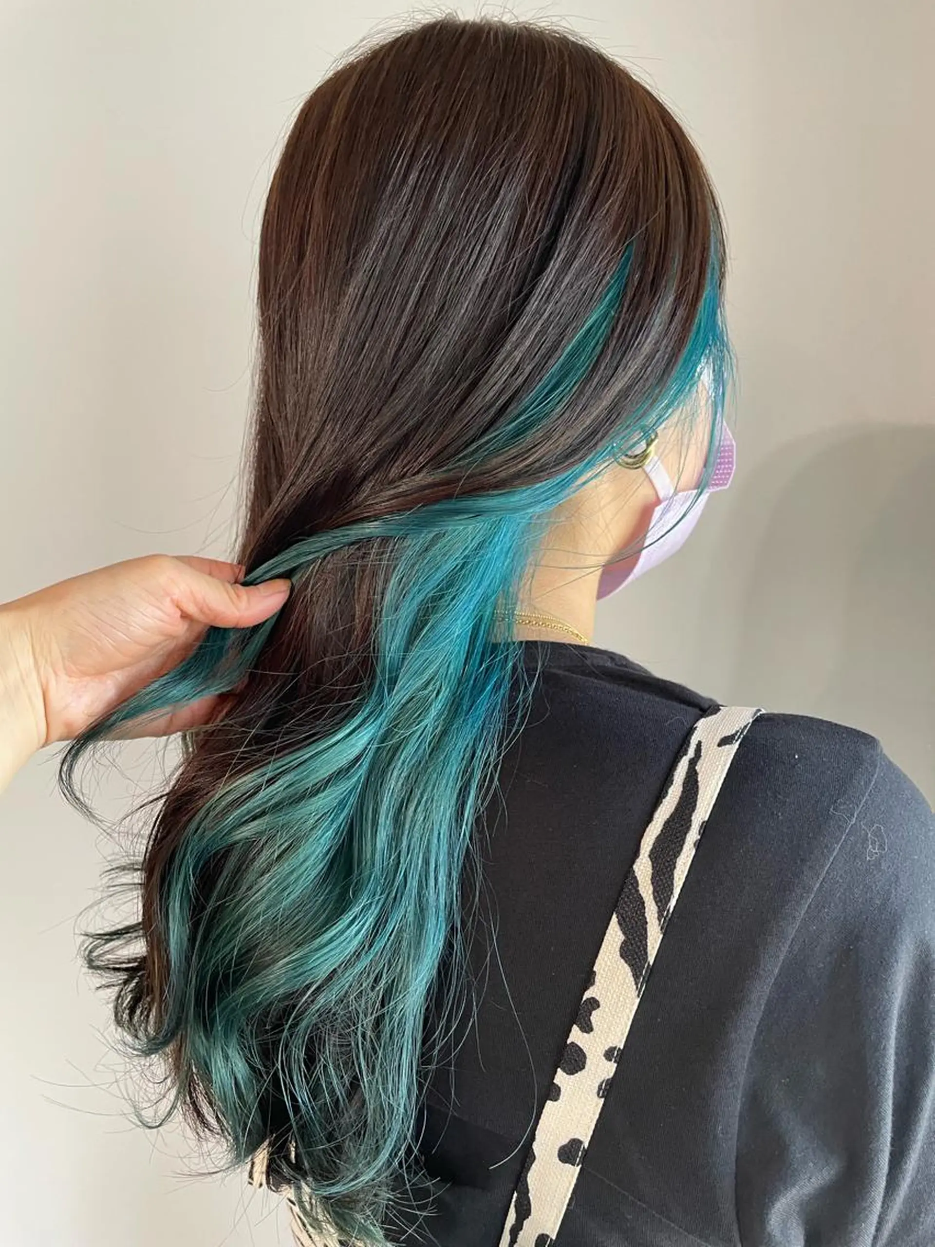 ミディアム カラー ベージュカラー インナーカラー ボブ ボブインナー La fith hair ray所属・メンズ/パーマ/ ブリーチ/KAITOのヘアスタイル