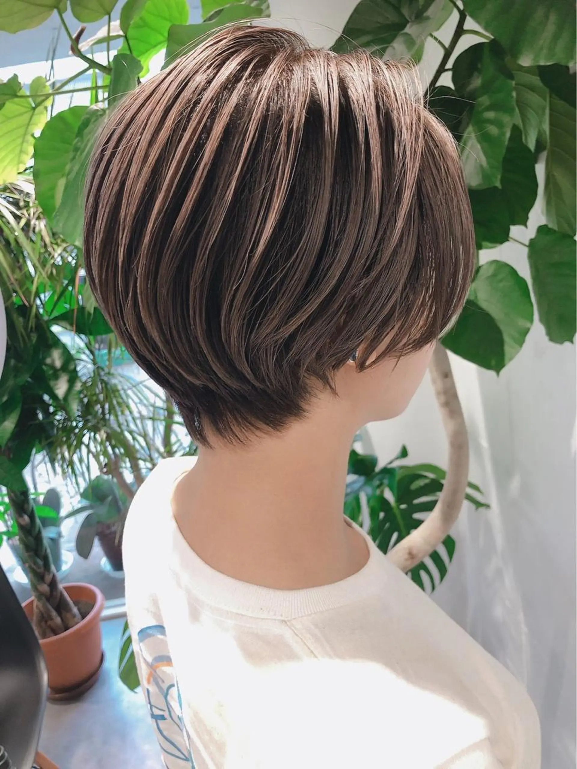 ショート カット トリートメント ヘッドスパ 質感再生カラー/ 髪質改善/karinのヘアスタイル