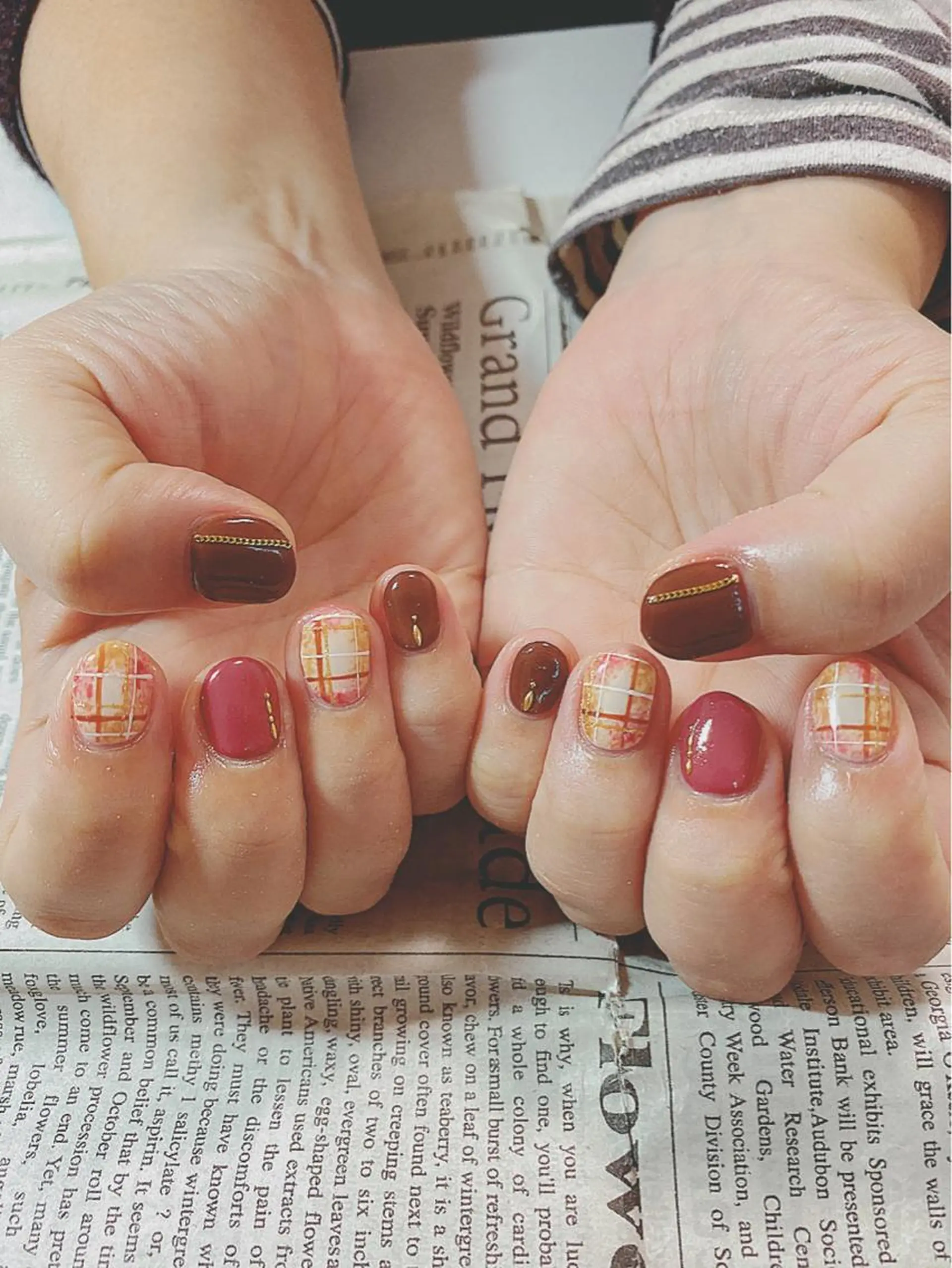 ネイル ハンドネイル ハンドケア 森山 舞のネイルデザイン