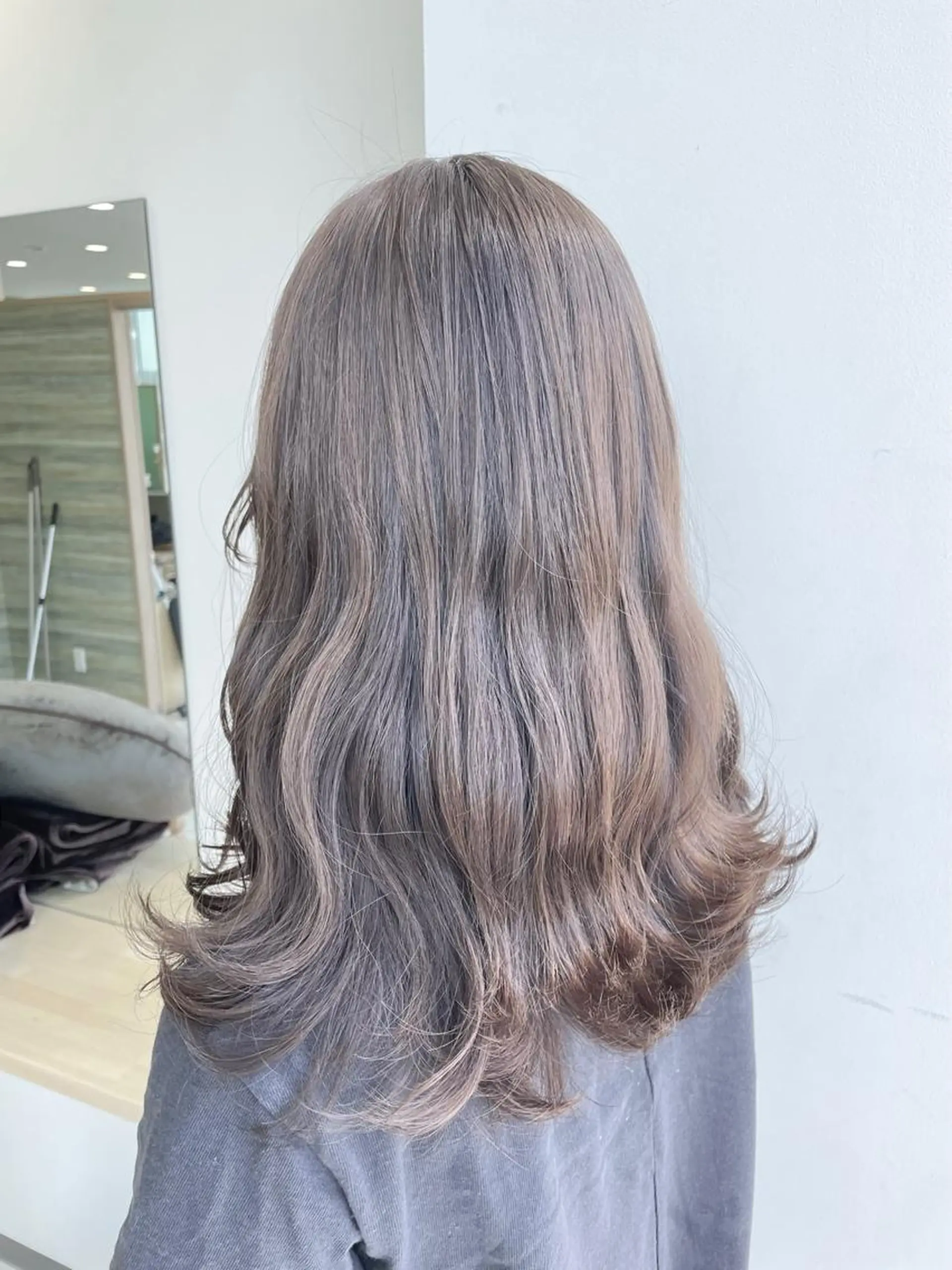 ロング カラー カット ヘアカラー 韓国ヘア/レイヤー/ ツヤカラー/ Aiのヘアスタイル