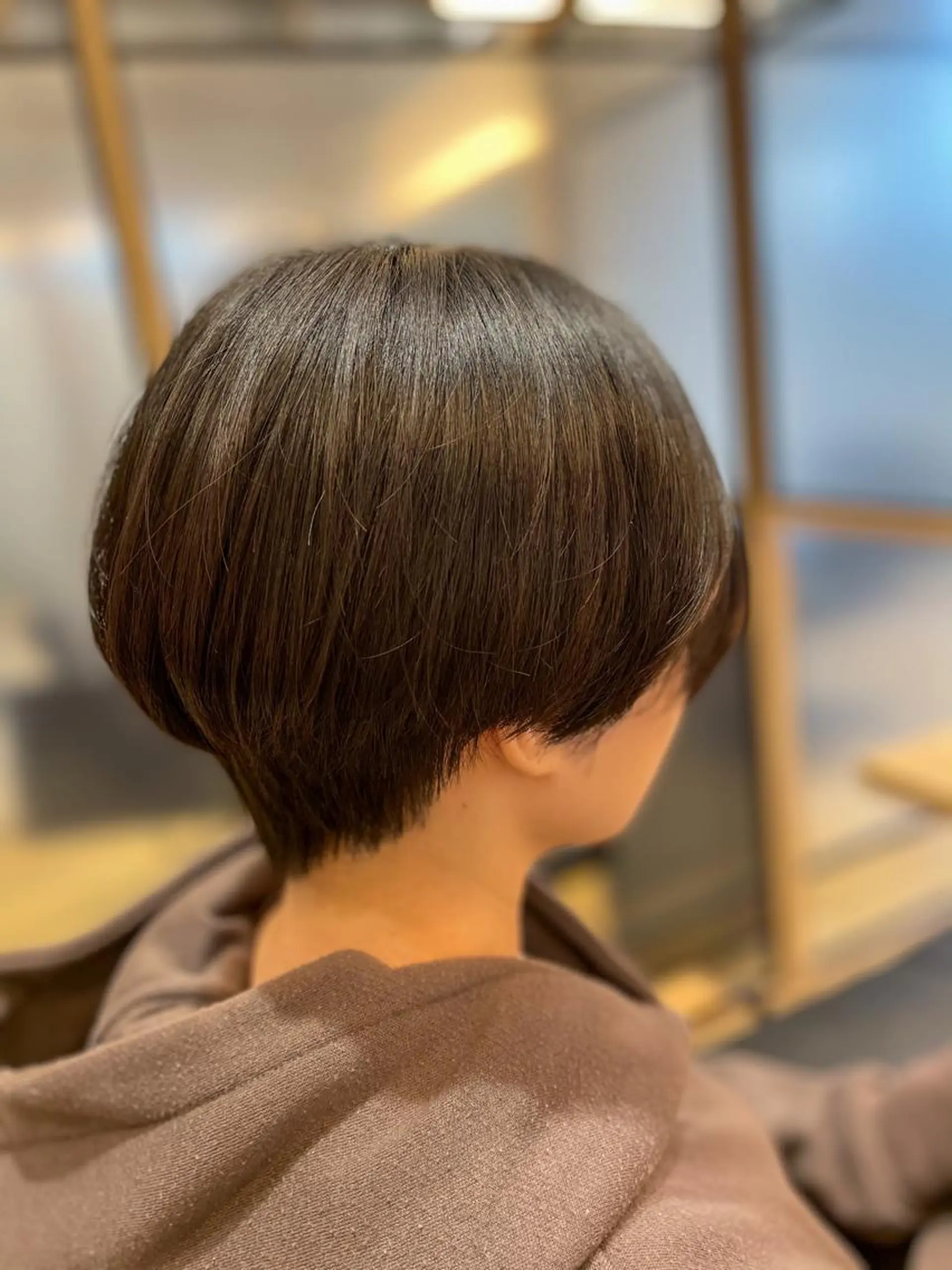 ショート マニッシュショート ショートヘア シノハラ ガクト ショート/白髪ぼかしのヘアスタイル