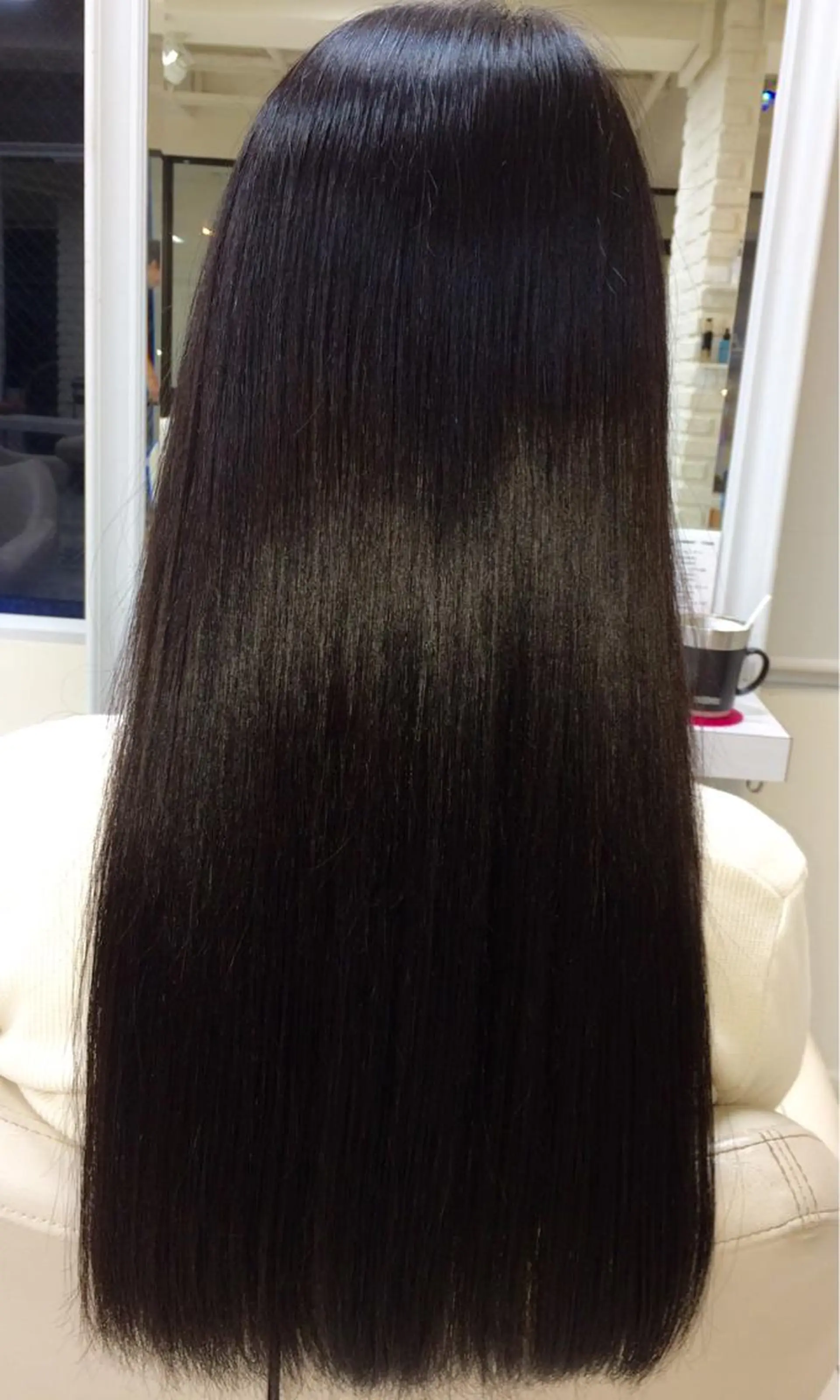 ロング 縮毛矯正 高橋 悠造のヘアスタイル