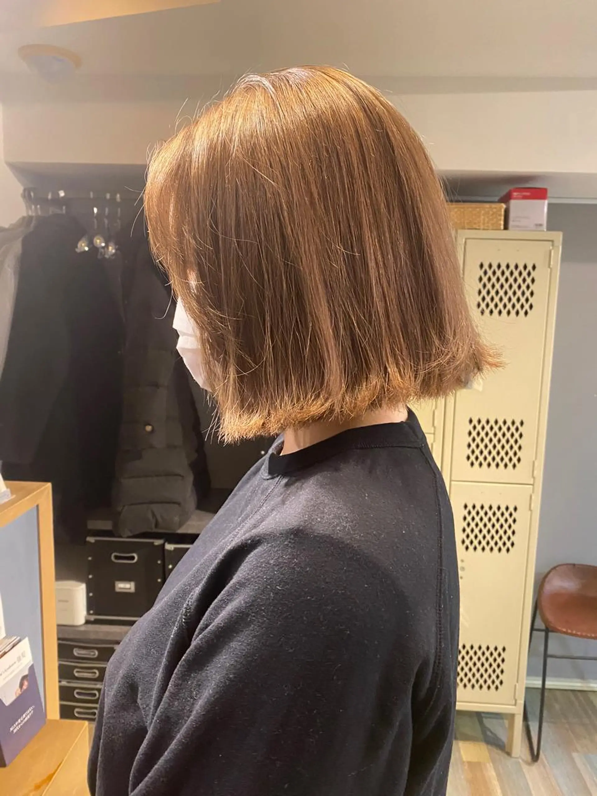 ミディアム カラー ブリーチなしベージュ カラー✨Takeのヘアスタイル