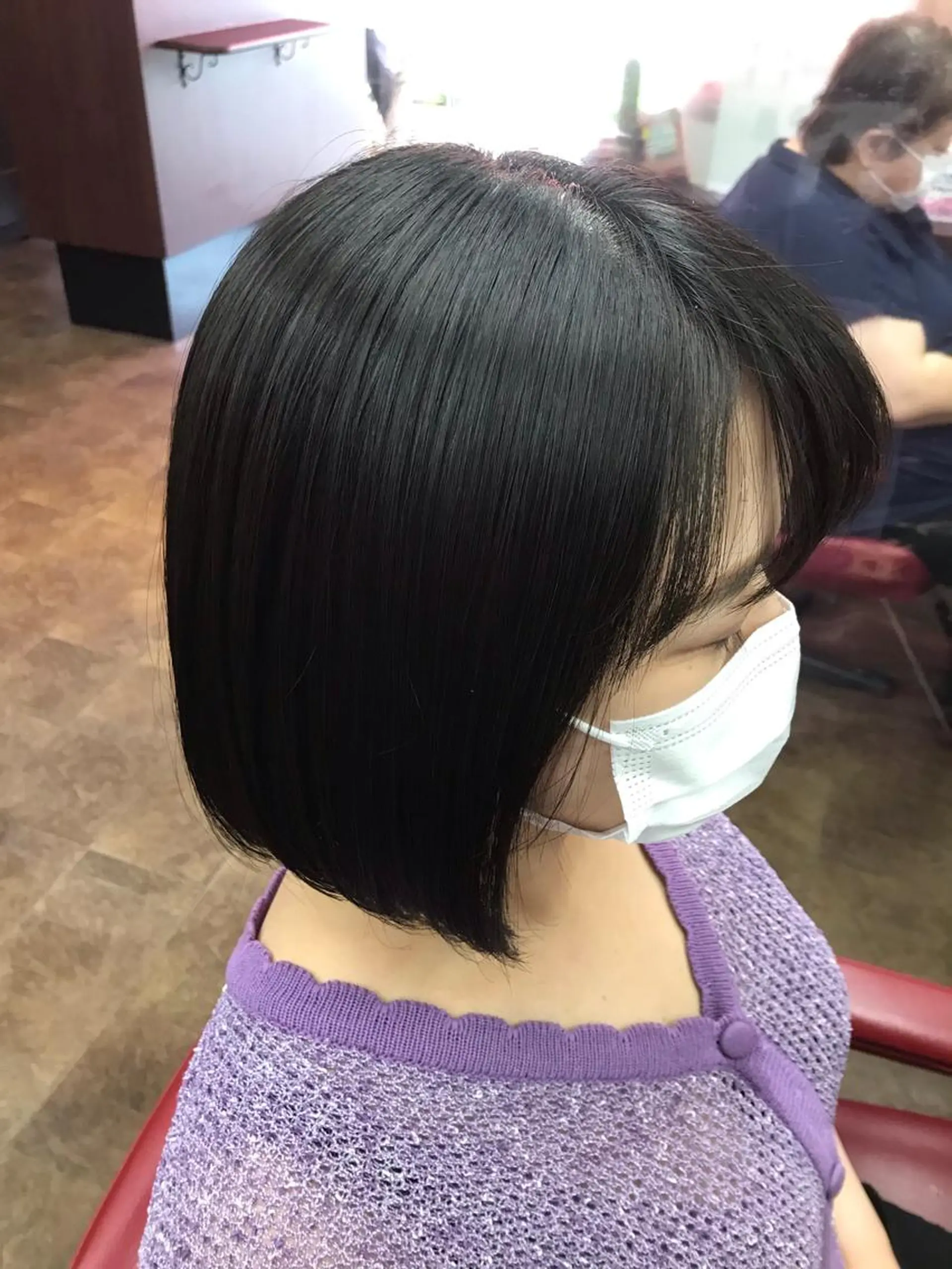 ミディアム カット トリートメント コゾノ ミキコのヘアスタイル