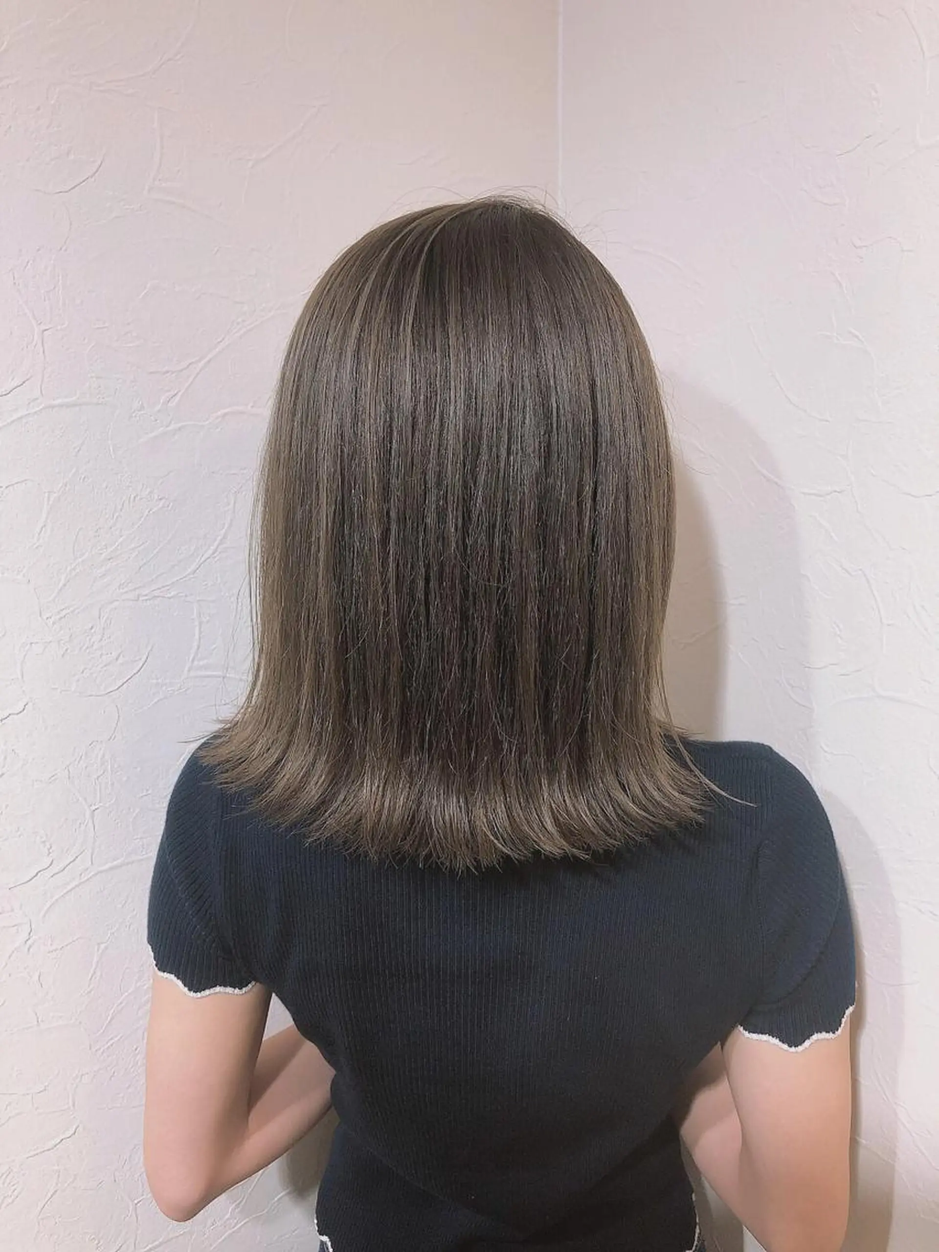 ミディアム カラー 💜 MINORI💜のヘアスタイル