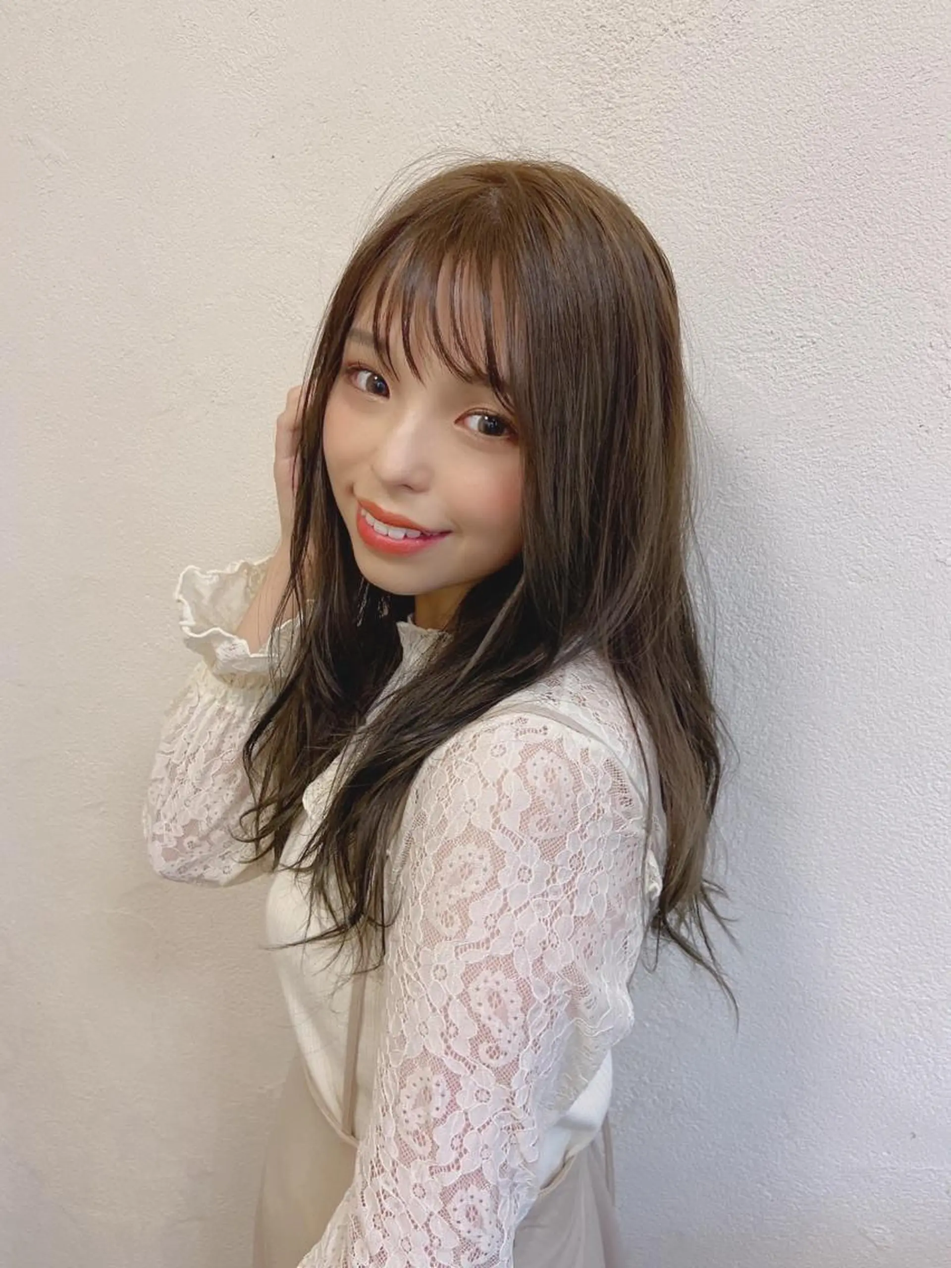 セミロング カラー パーマ カット ヘアカラー 小顔ショート✁ ⁂Yukari⁂のヘアスタイル