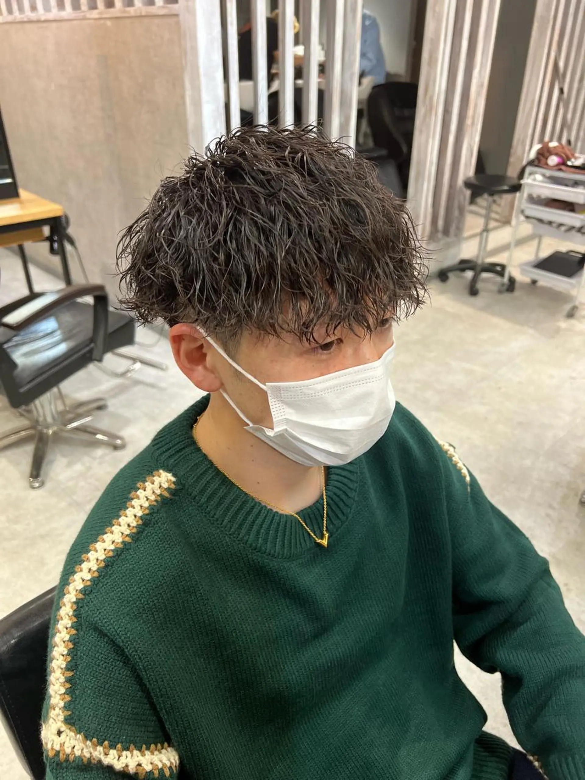 ショート パーマ特化美容師 佐藤壮流のヘアスタイル