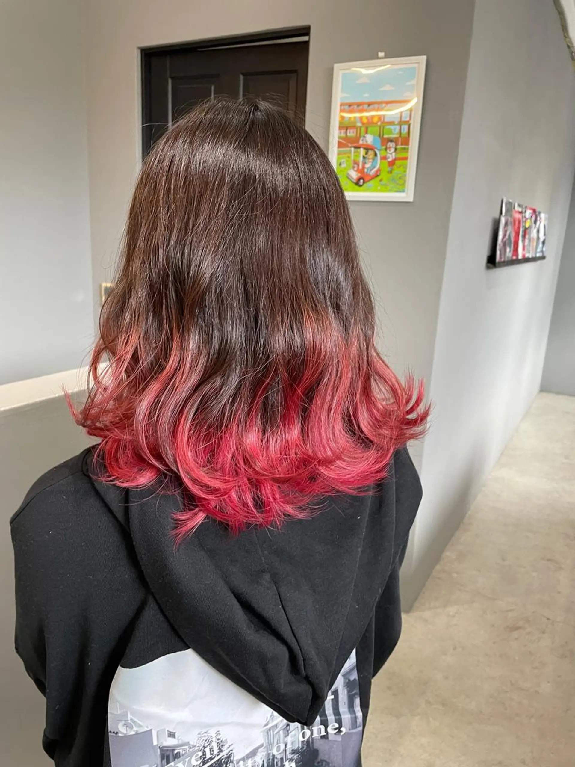 ロング メンズ専門サロン wokeのヘアスタイル