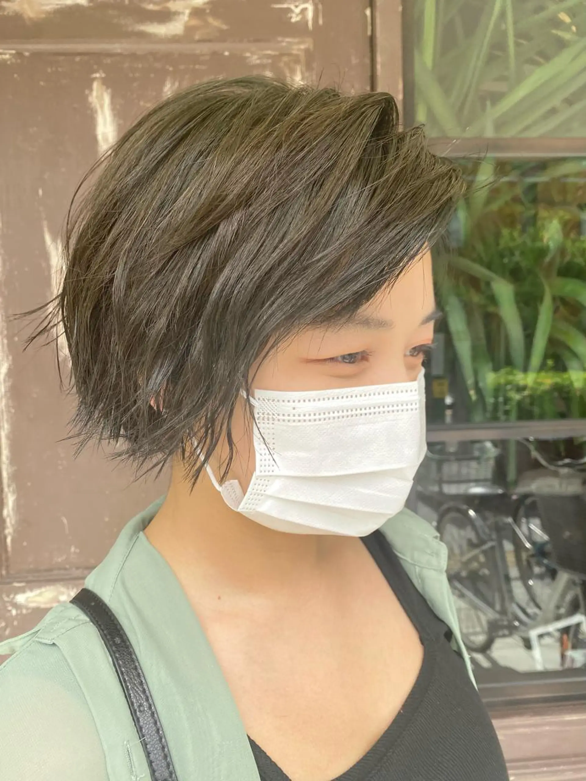 ショート カラー 川越 輝梨奈のヘアスタイル