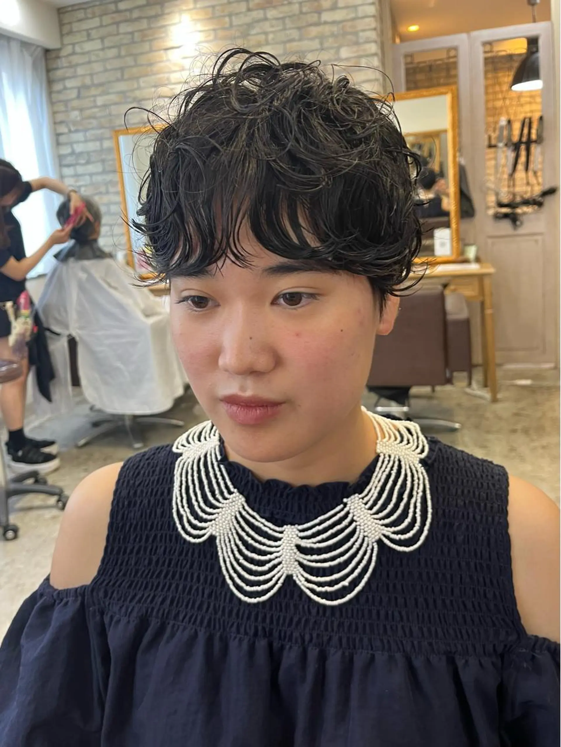 ショート カット パーマ ショートスタイル /tomo.のヘアスタイル