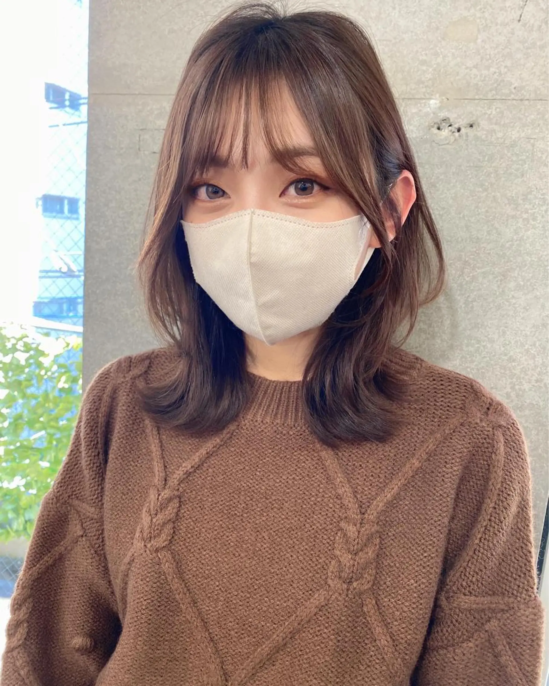 ミディアム カラー 似合わせレイヤー 🇰🇷荒木洋文のヘアスタイル