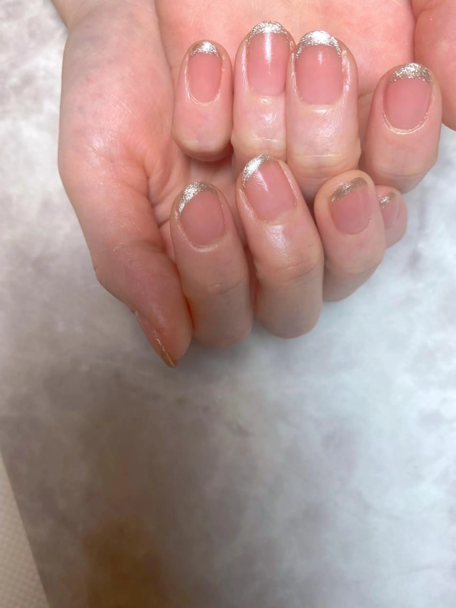 ネイル フレンチネイル マグネットネイル ハンドネイル 🌿Charme🌿 MAIのネイルデザイン