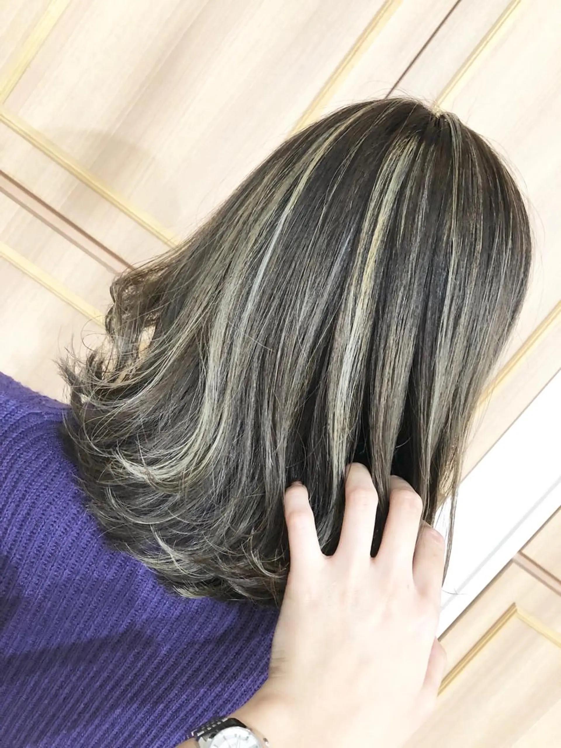 ミディアム カラー ヘアアレンジ 🌼圧倒的な口コミ数 BRAVE柏東口のヘアスタイル