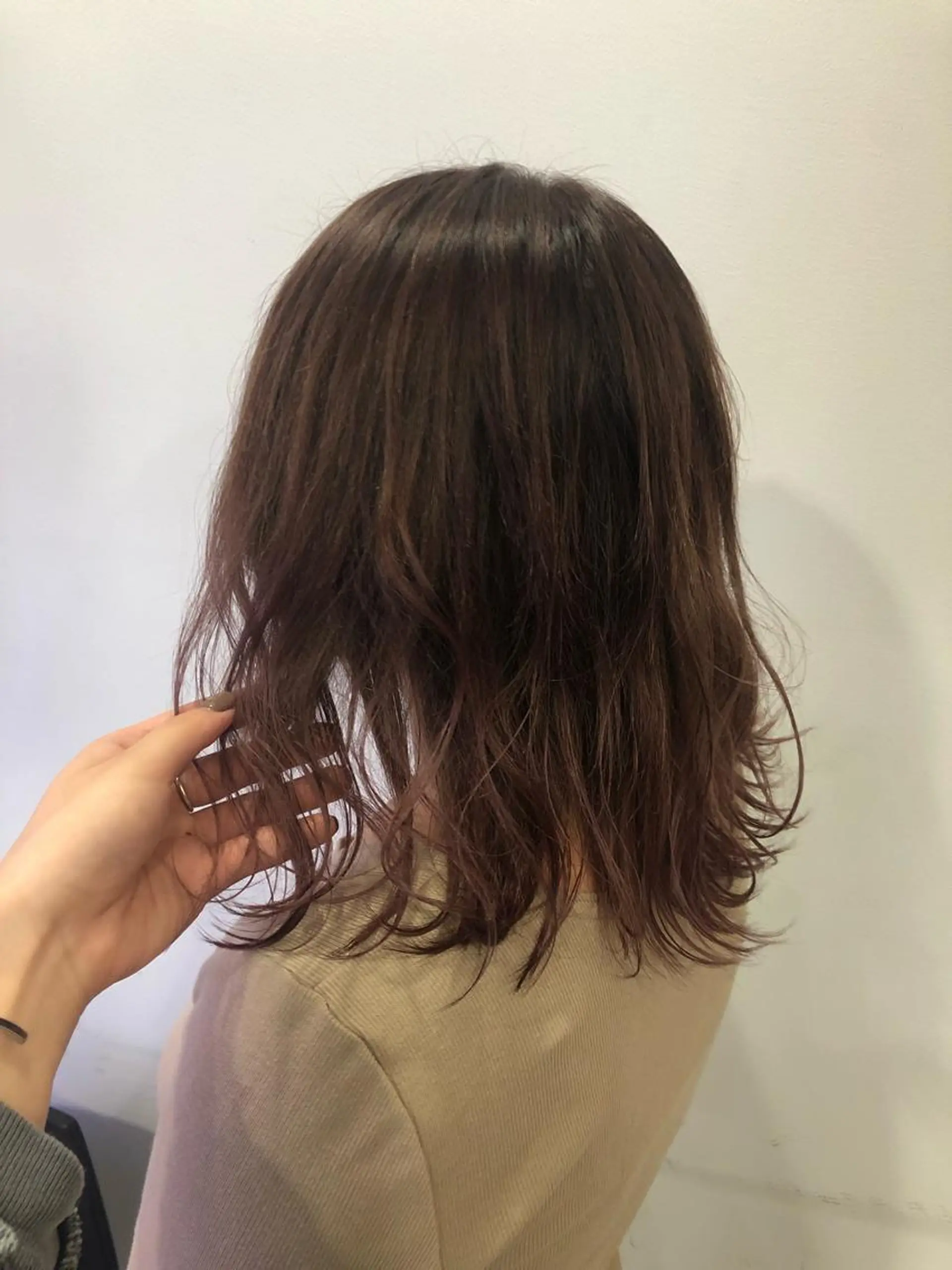 ミディアム カラー hina☺︎ 髪質改善/ストレートのヘアスタイル