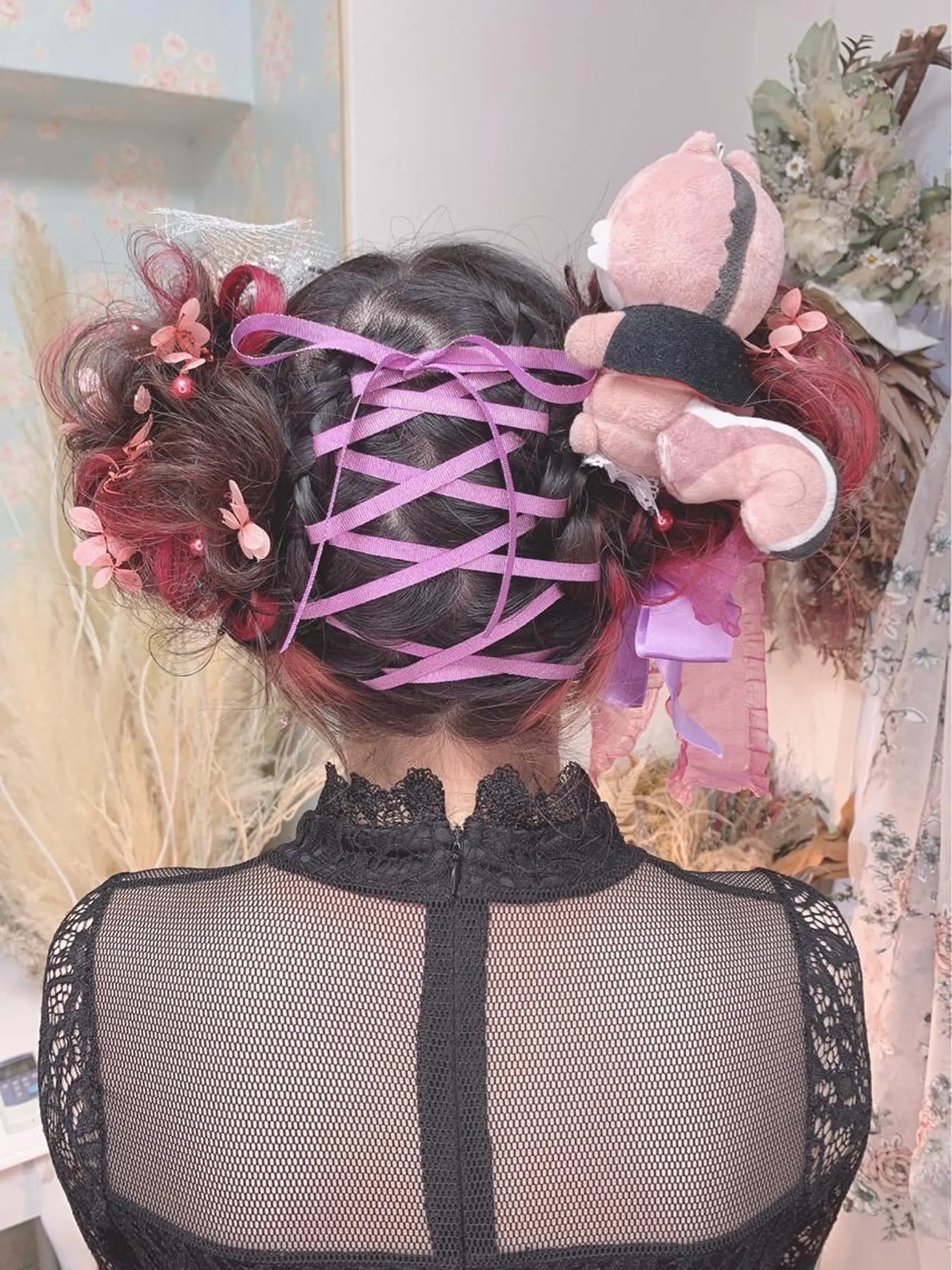 ロング ヘアアレンジ Achieve 三ノ宮のヘアスタイル