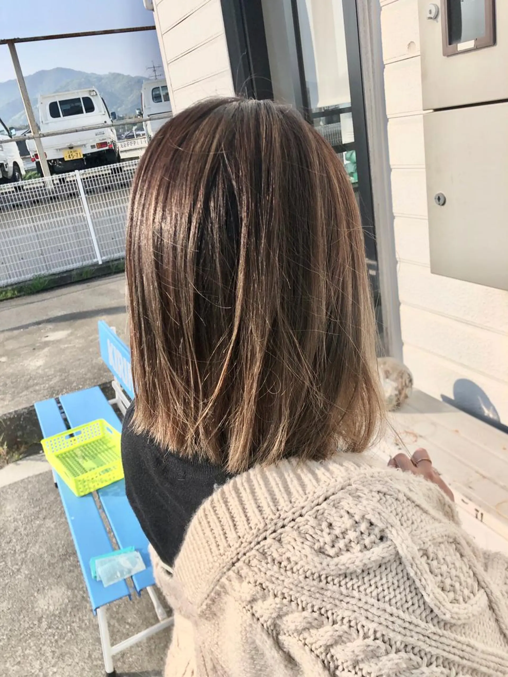 ミディアム 小松 瑞季のヘアスタイル