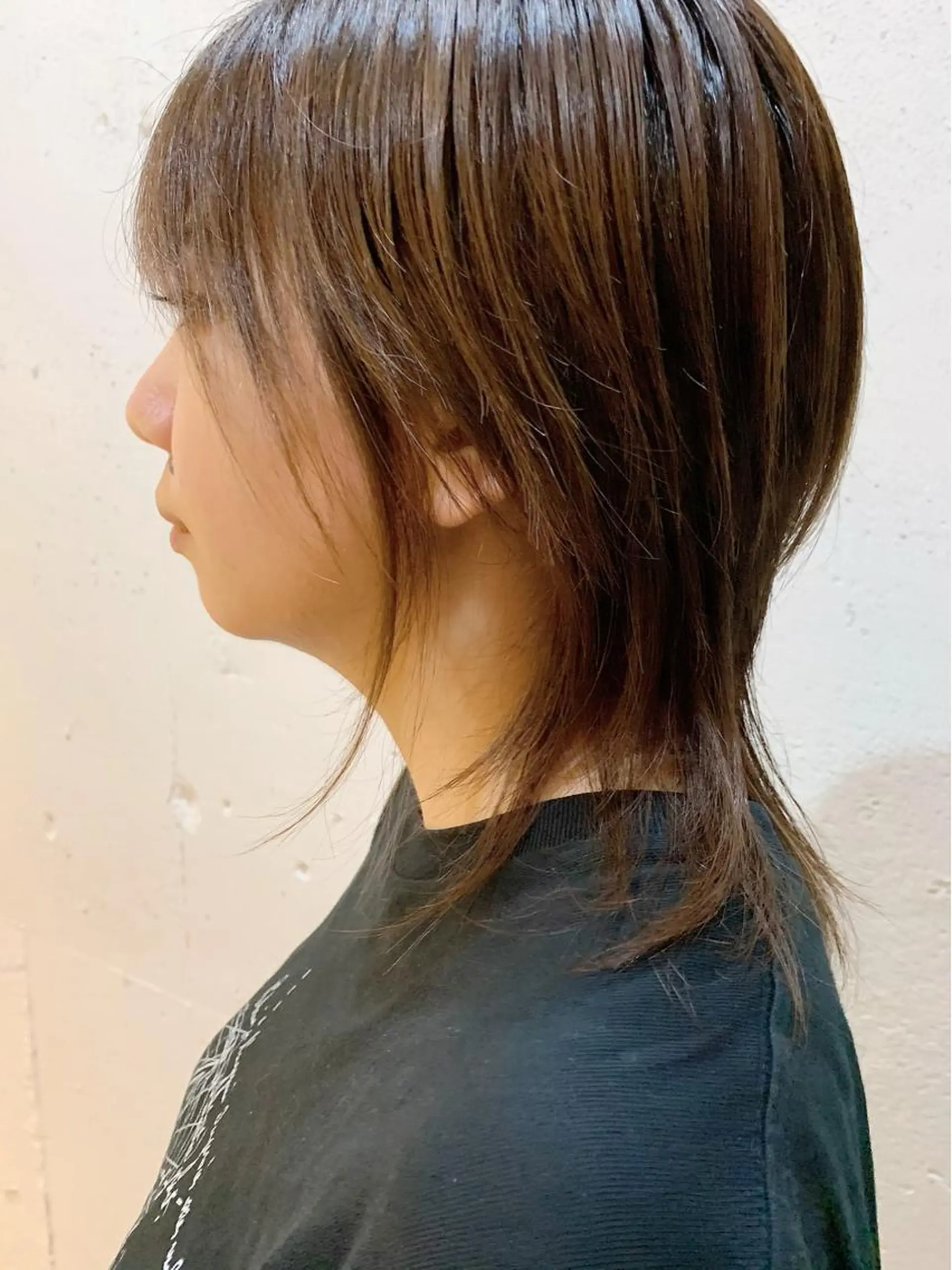 ミディアム カラー ウルフカット ヘアカラー トリートメント 💛丁寧さNo.🥇 🧸片山智裕💛のヘアスタイル