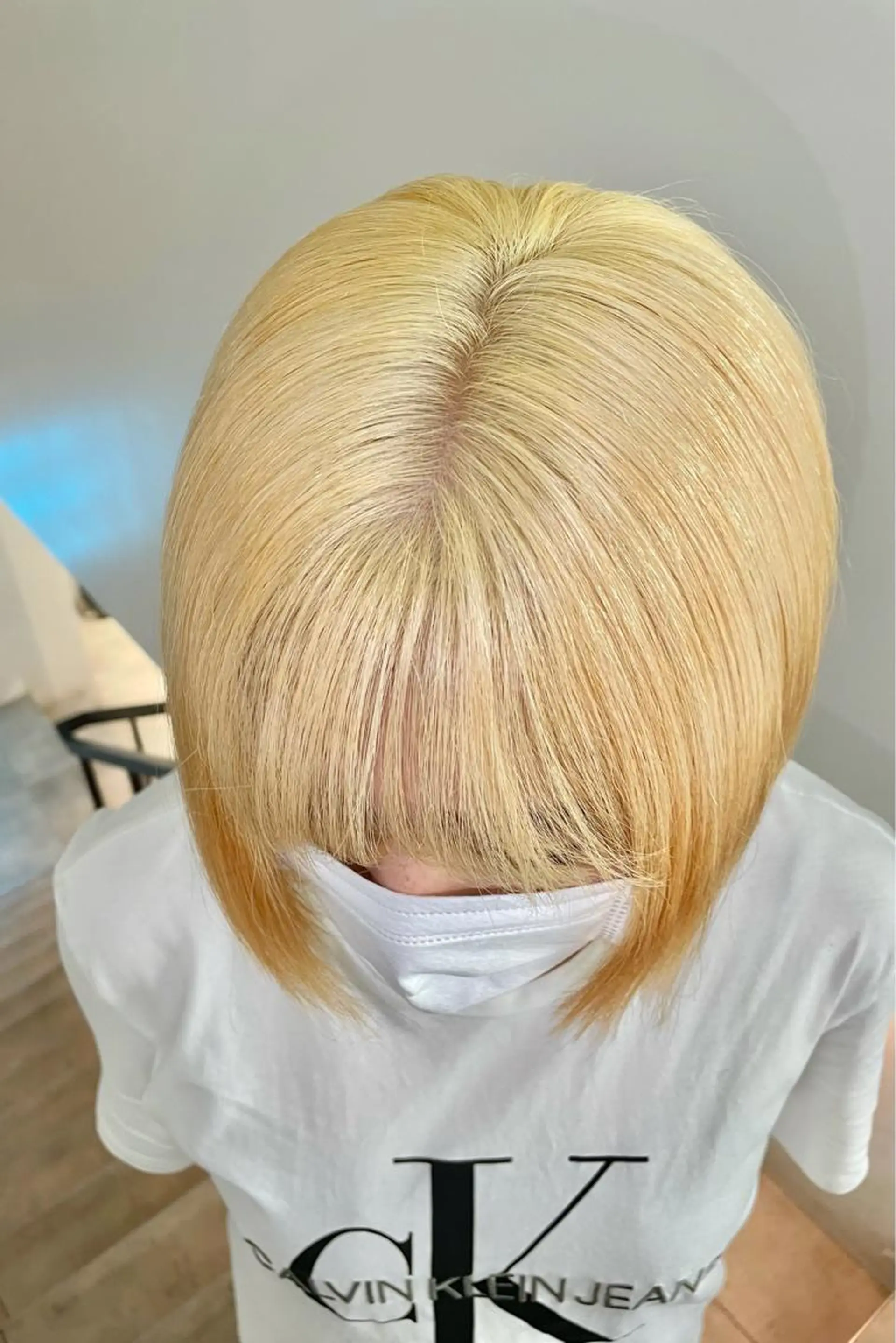 カラー ヘアカラー 🎀ボブ＋ハイトーン シュカ👶🏻のヘアスタイル