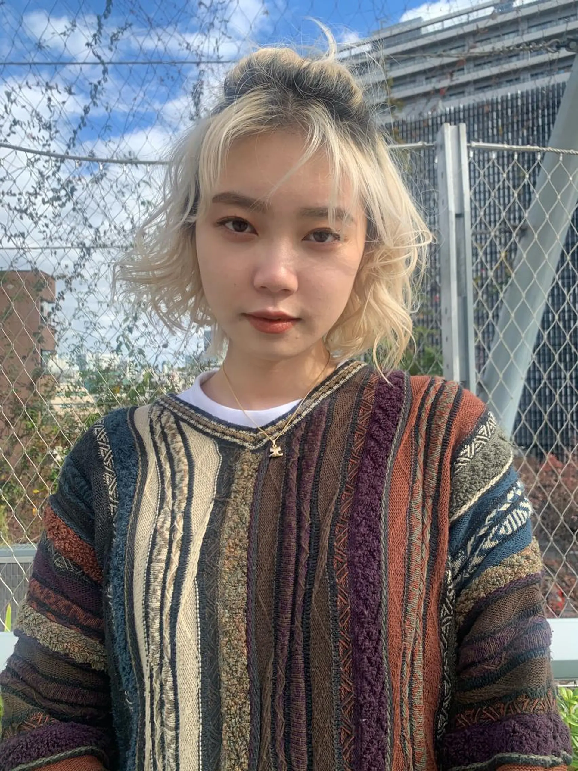 ミディアム カラー ブリーチ ハイトーンカラー 🫧艶ハイトーン 特化🫧ライヤのヘアスタイル