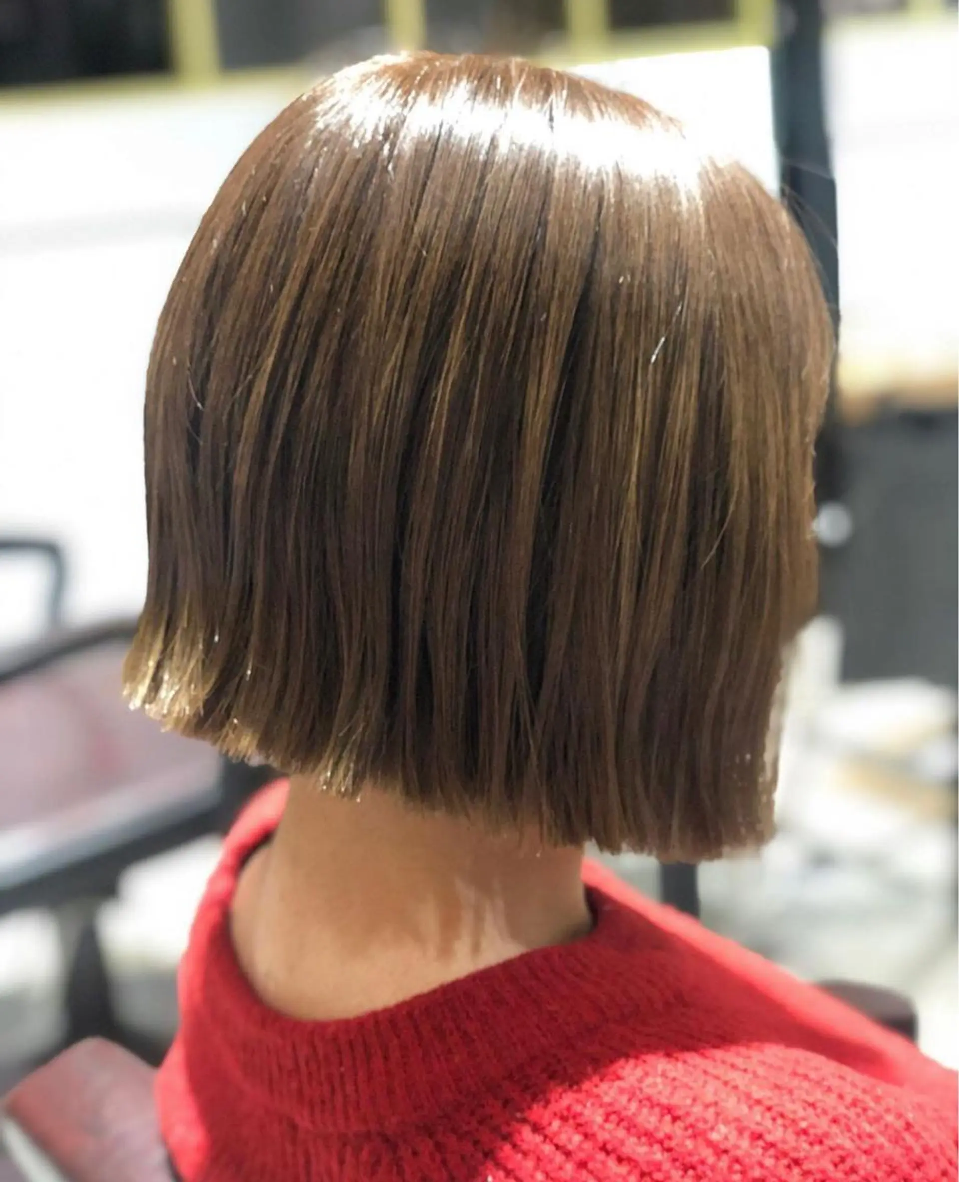 ショート 切りっぱなしボブ ボブ カット トリートメント 💎清水隆宏💎 TOPSTYLISTのヘアスタイル