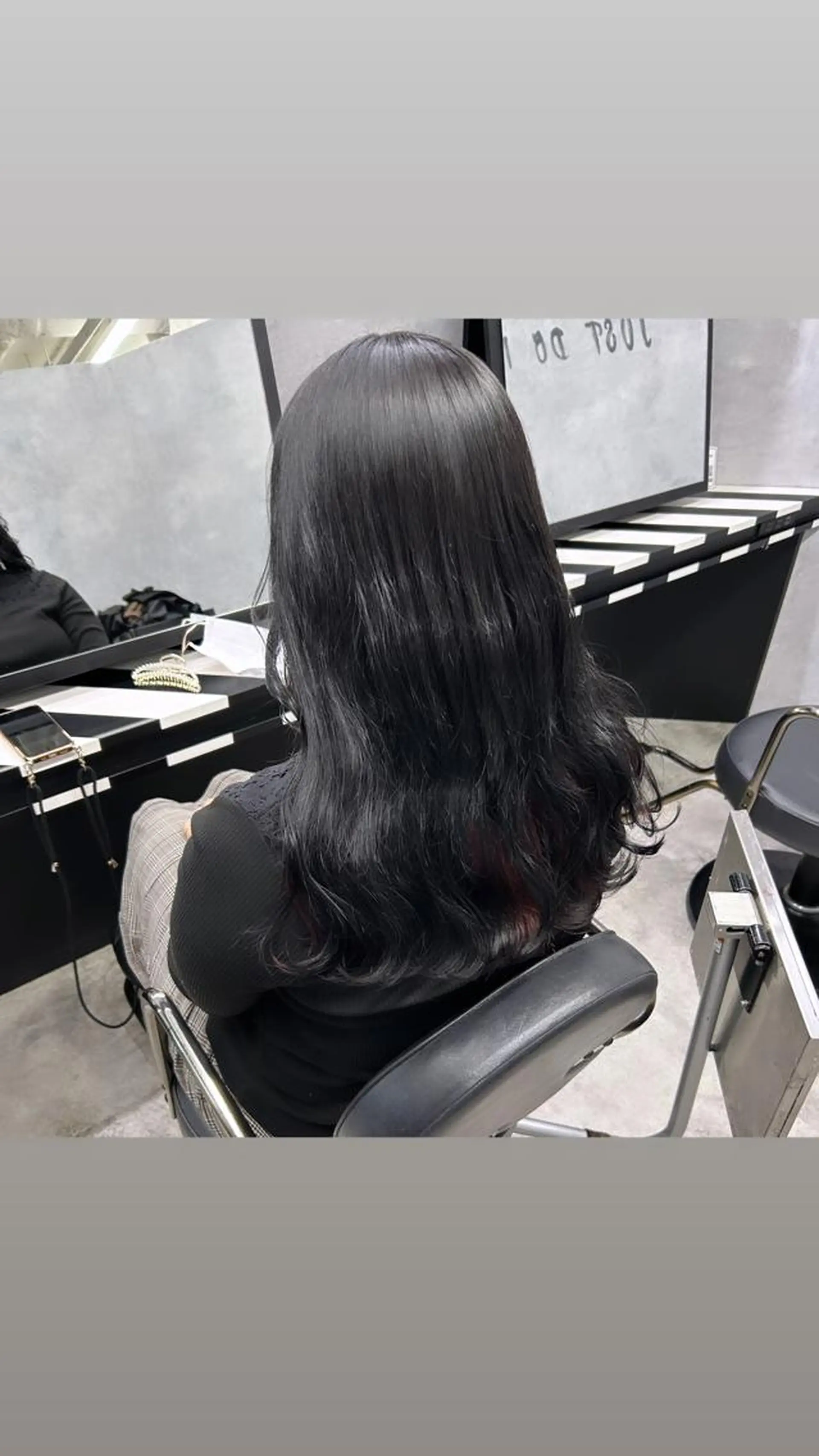 ロング 縮毛矯正・髪質改善 特化 出納 直起のヘアスタイル