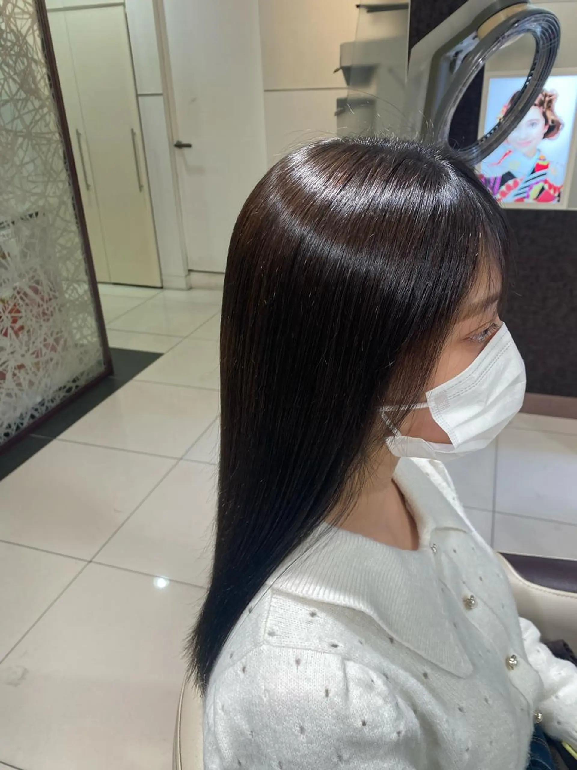 ロング カラー 透明感カラー💜艶髪 sayakaのヘアスタイル