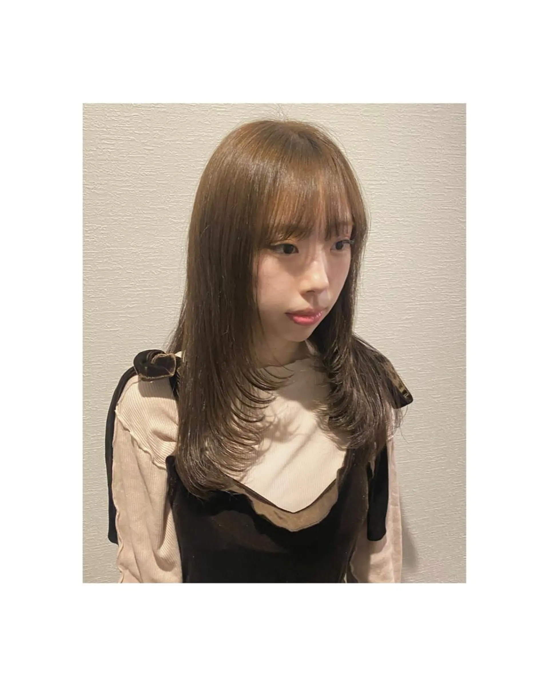 ロング カラー ヘアアレンジ 🎀レイヤーカット/ 艶カラー/ﾕｶ🎀のヘアスタイル