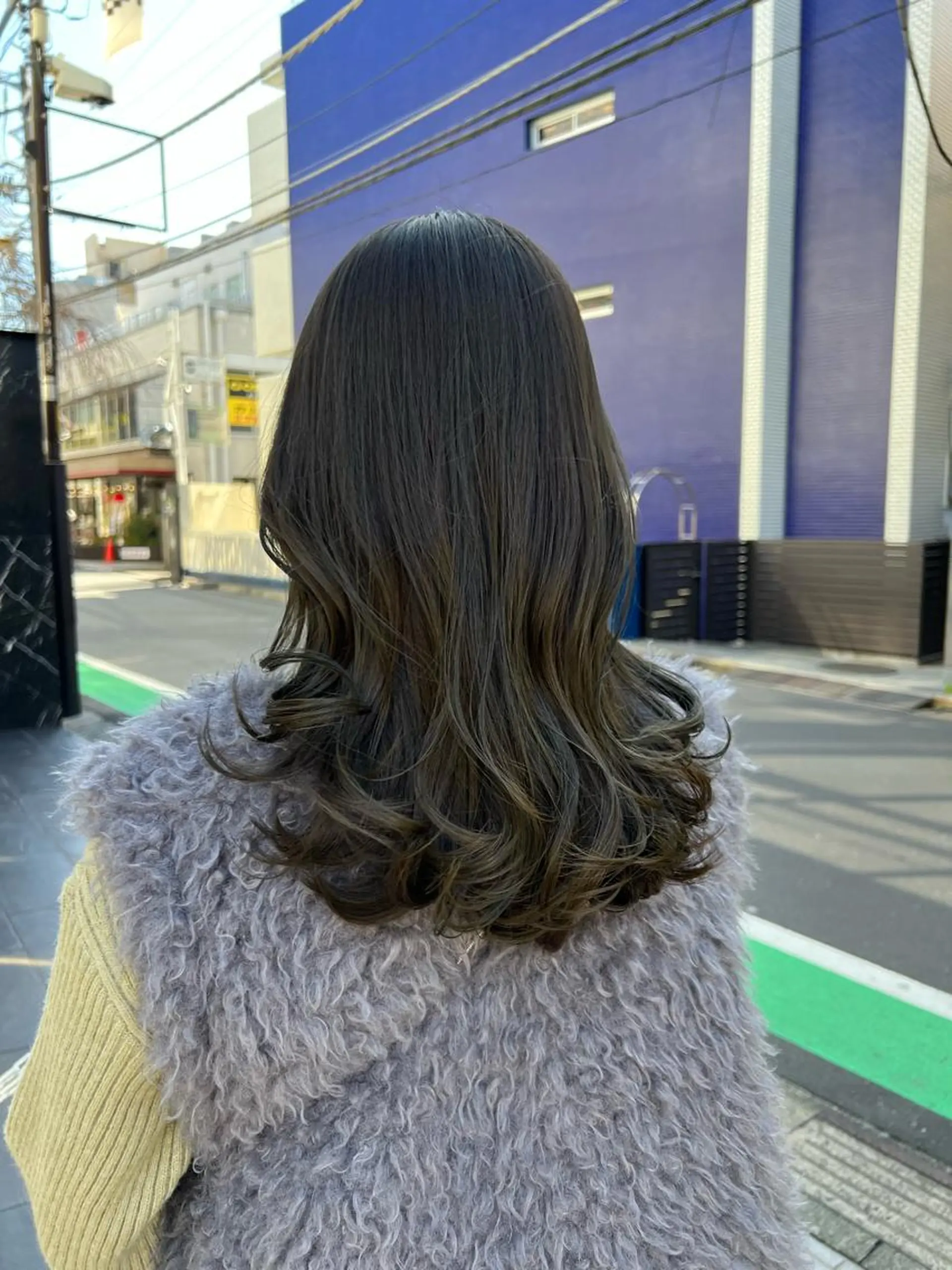 セミロング カラー カット ヘアカラー トリートメント 似合わせヘア🫶🏻 つきいてるみのヘアスタイル