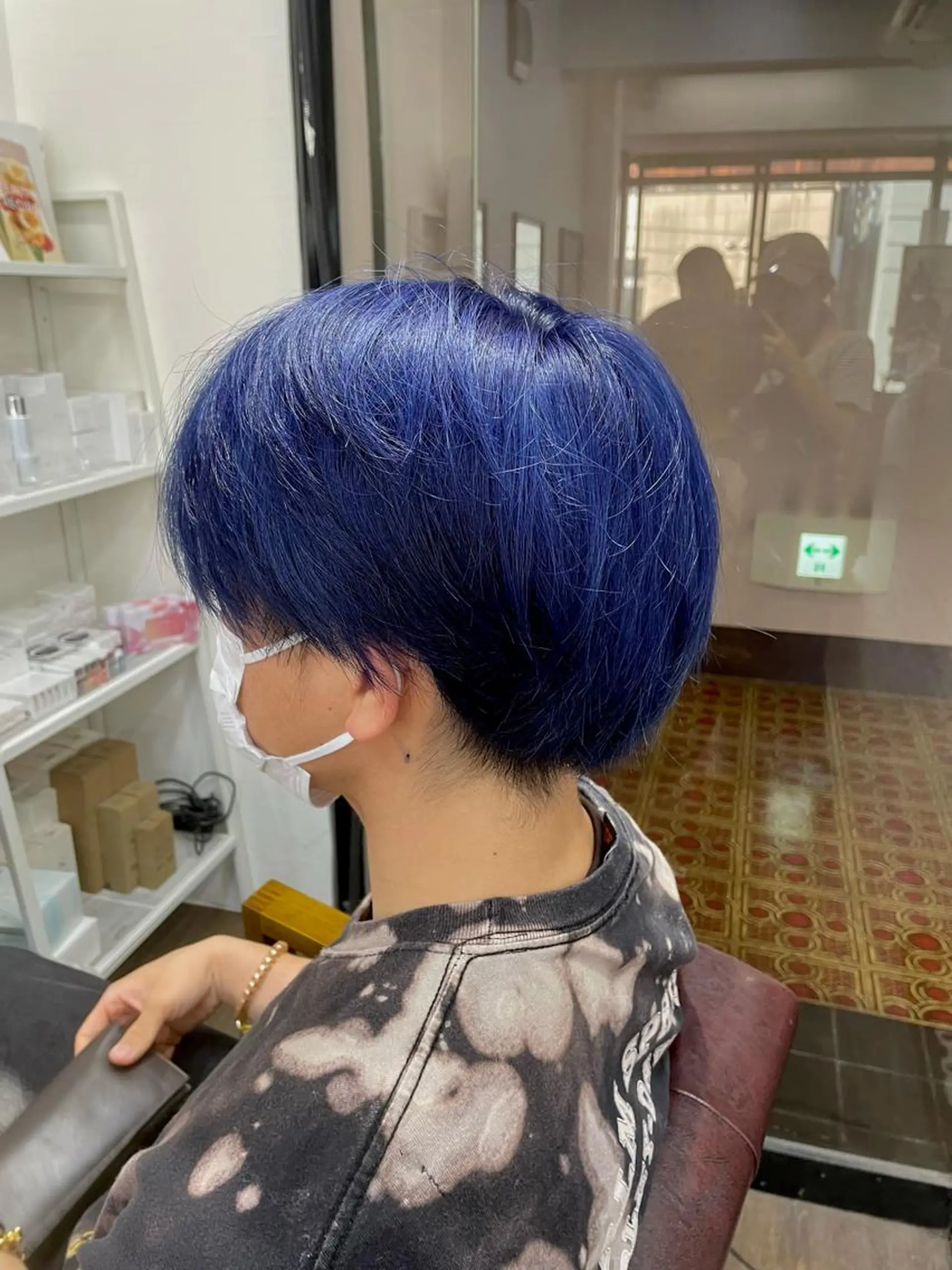 ショート メンズ 横浜🦋ハイトーン 🫐シャドウルーツのヘアスタイル