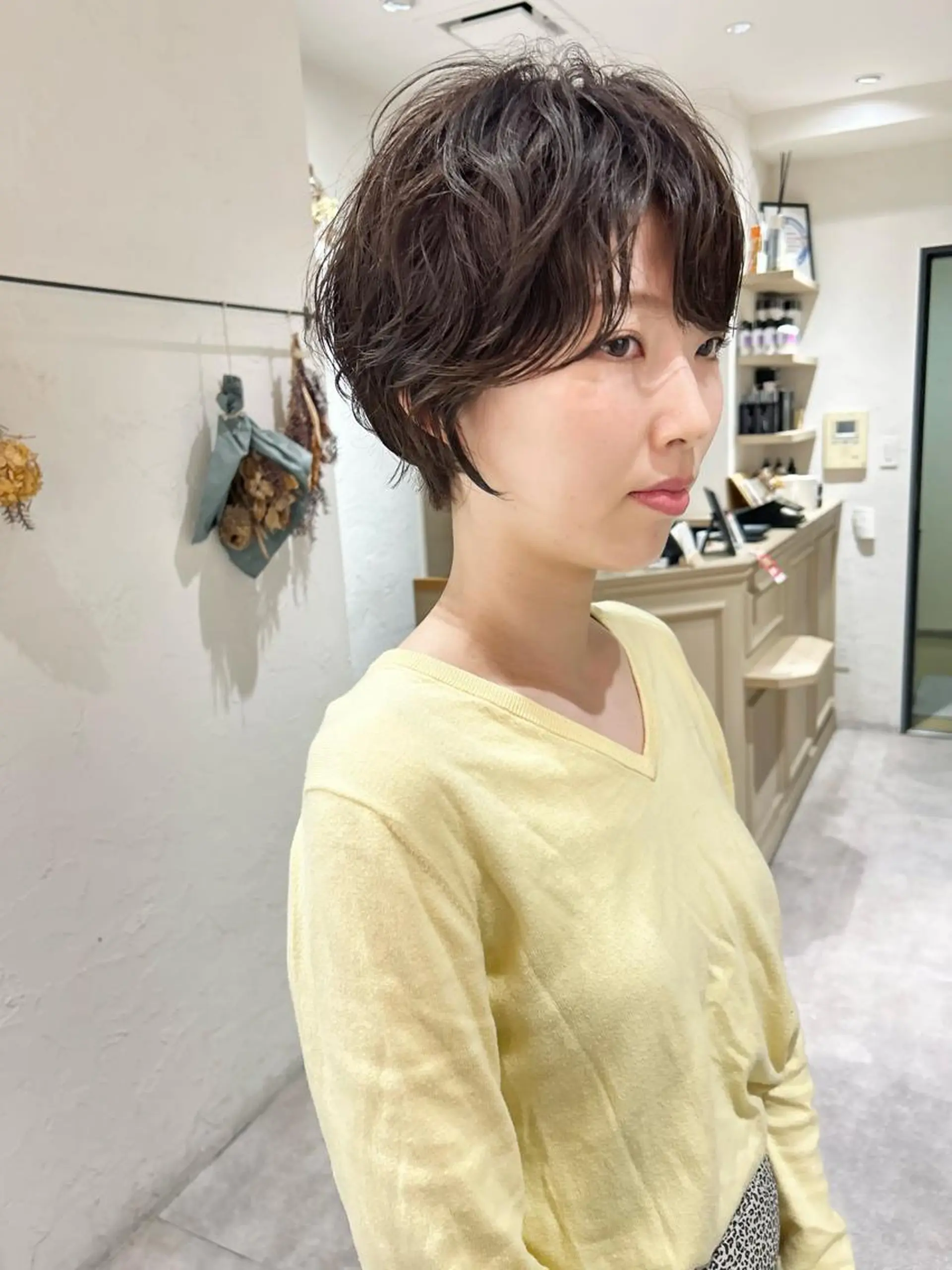 ショート パーマ パーマ特化 フシキサトシのヘアスタイル