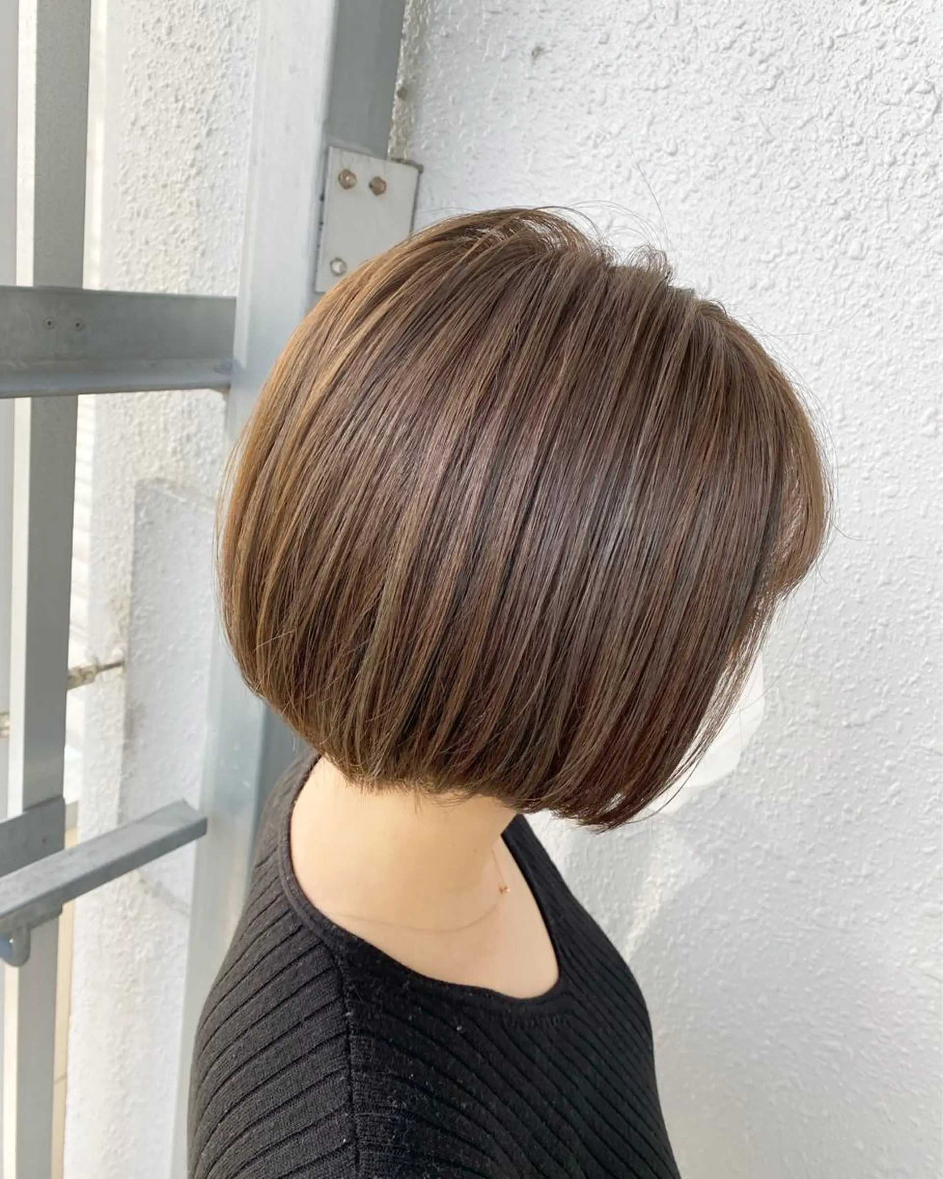 ショート カラー 後藤紗英/髪質改善 /オリーブベージュのヘアスタイル