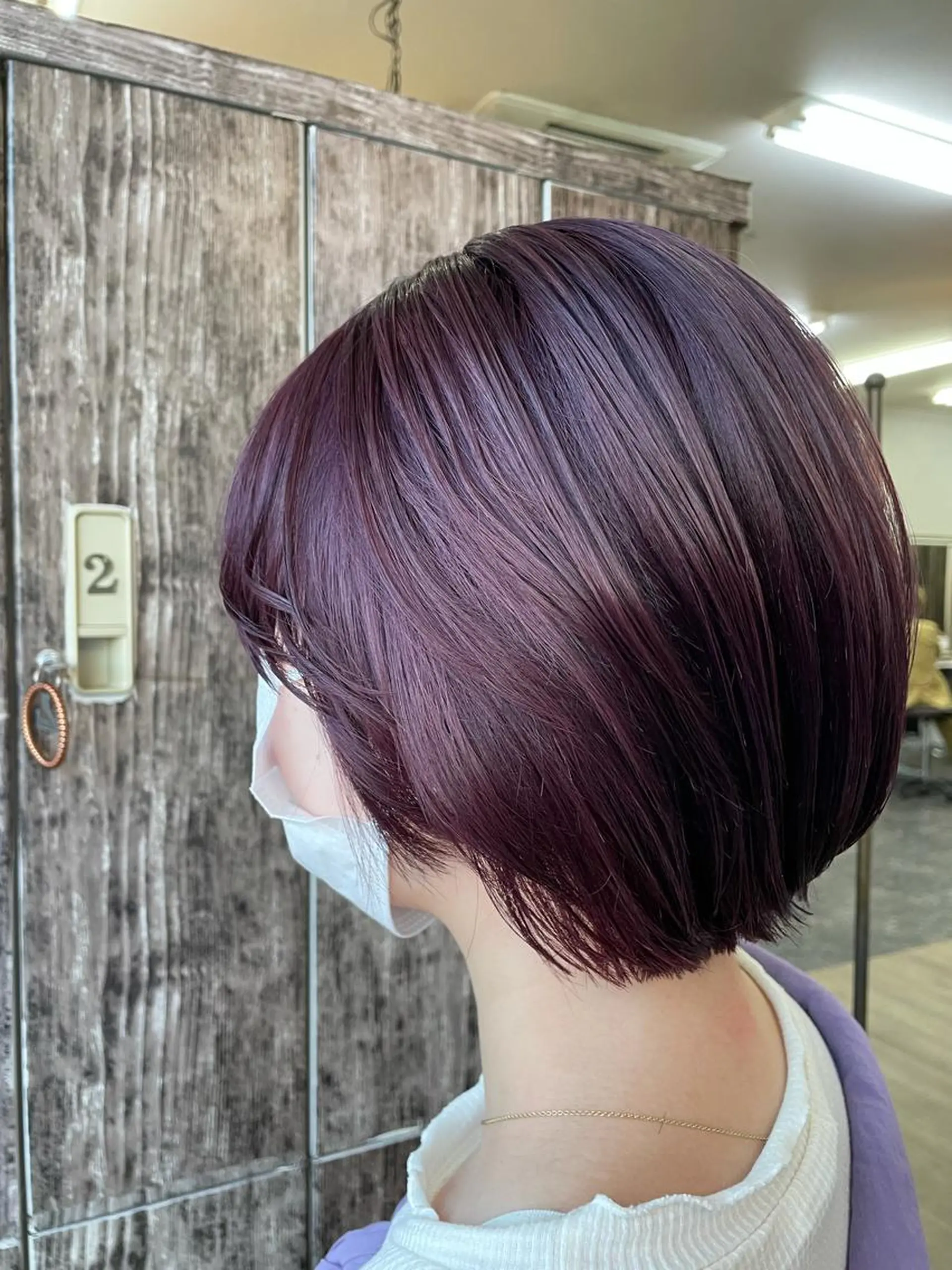 ショート カラー ヘアアレンジ キッズ ネイル N-plants 楓のヘアスタイル