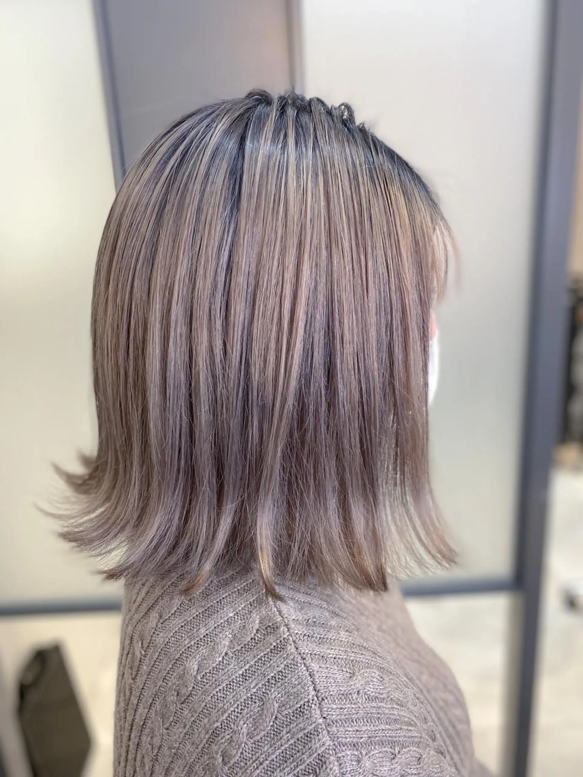 ミディアム カラー 【透明感、艶髪】西村 有司のヘアスタイル