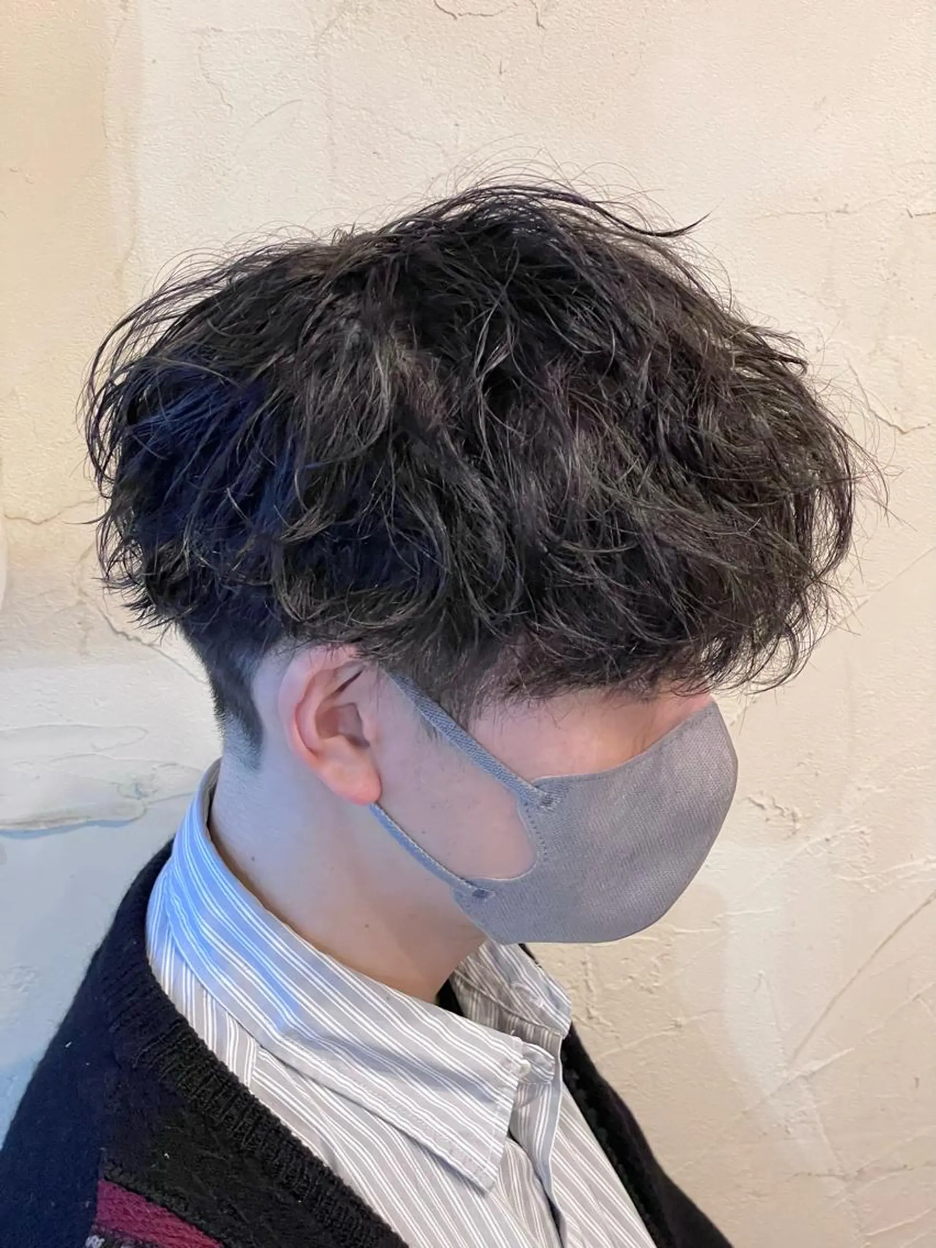 ショート パーマ メンズ メンズパーマ ツイストスパイラルパーマ スパイラルパーマ カット パーマ メンズ特化/パーマ指 名No.1/百瀬太郎のヘアスタイル