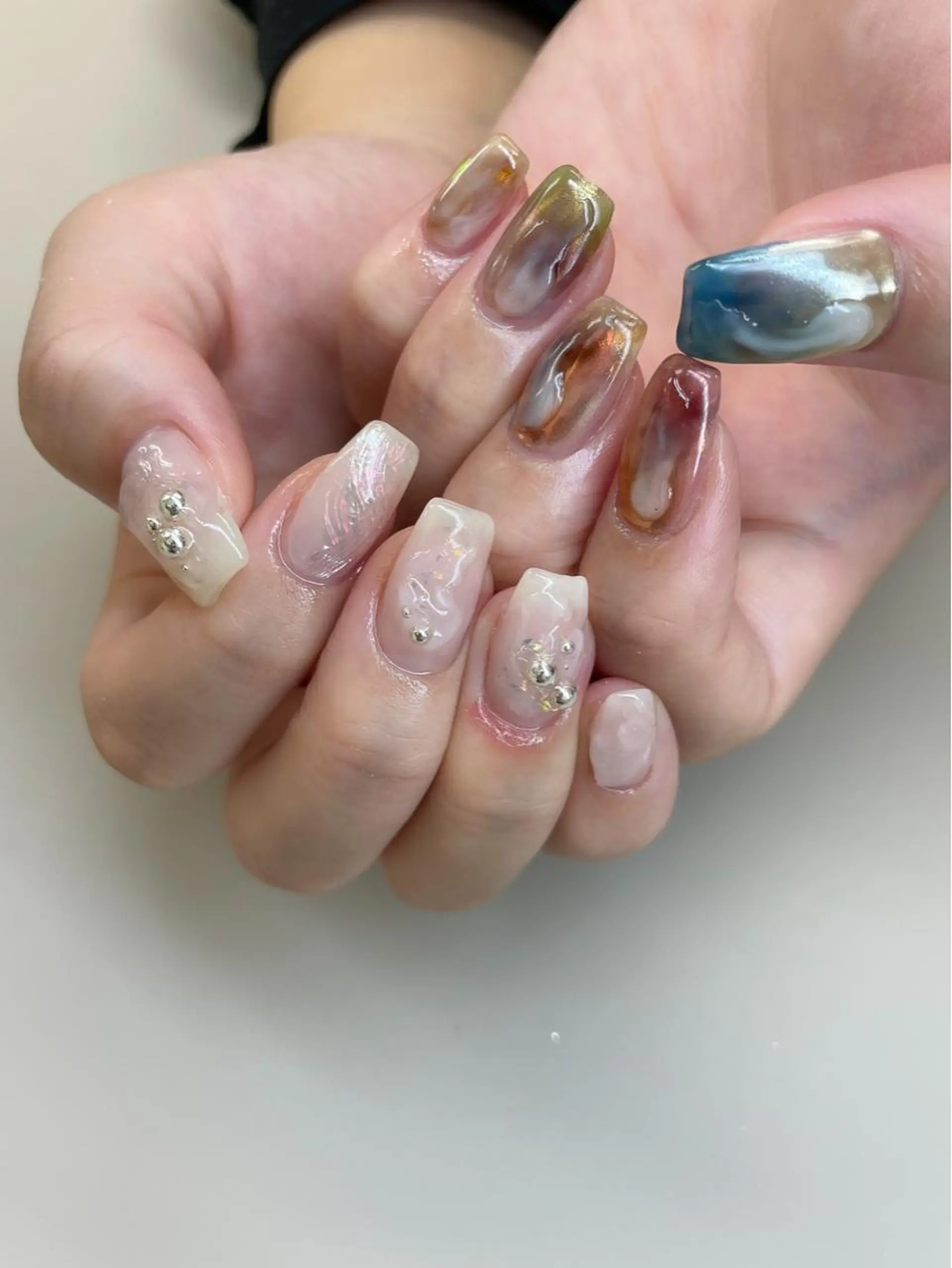 ネイル ハンドネイル Hisaka Mikiのネイルデザイン