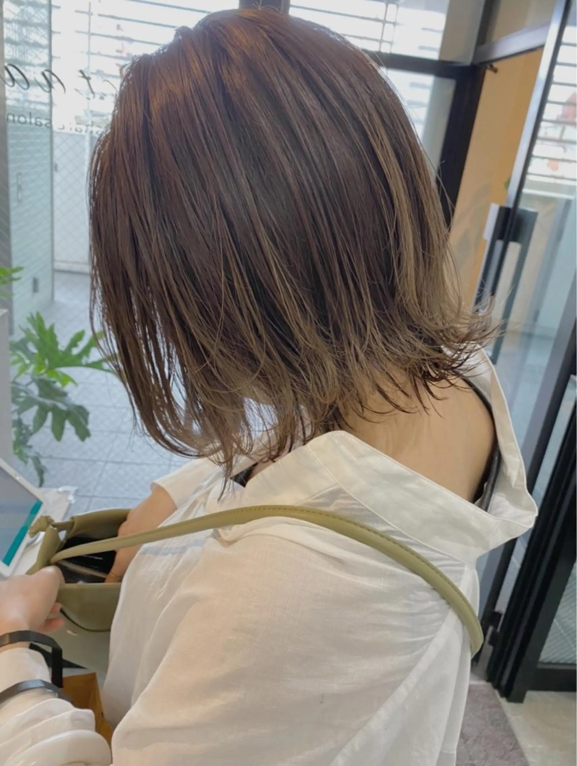 ミディアム カラー パーマ ヘアアレンジ キッズ ネイル マツエク・マツパ 🫧umu.🫧韓国 /レイヤー/ハッシュのヘアスタイル