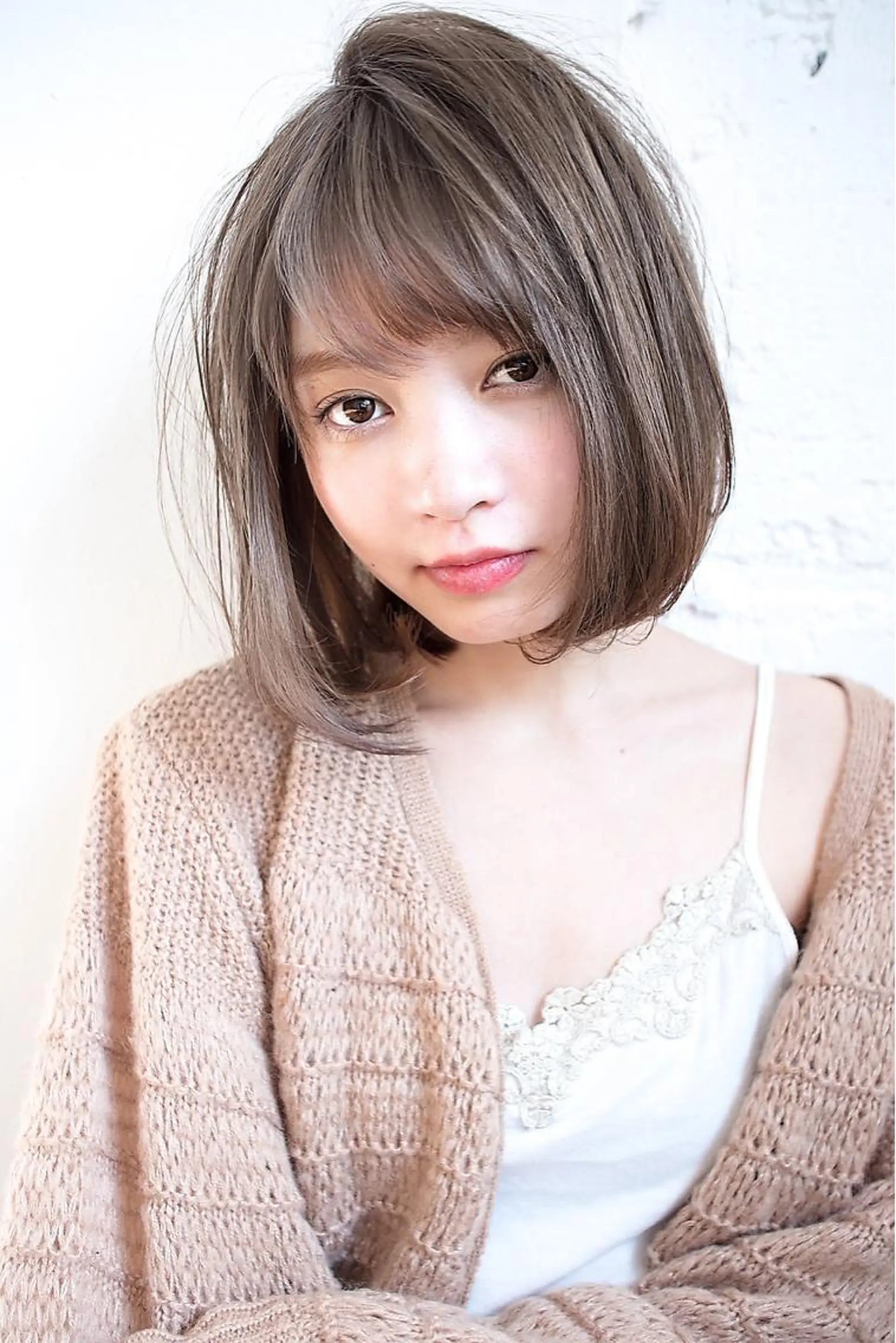 ミディアム カラー ベージュカラー ブリーチ ケアブリーチ カシス ダブルカラー ✨🧸チバ ダイスケ🧸✨のヘアスタイル