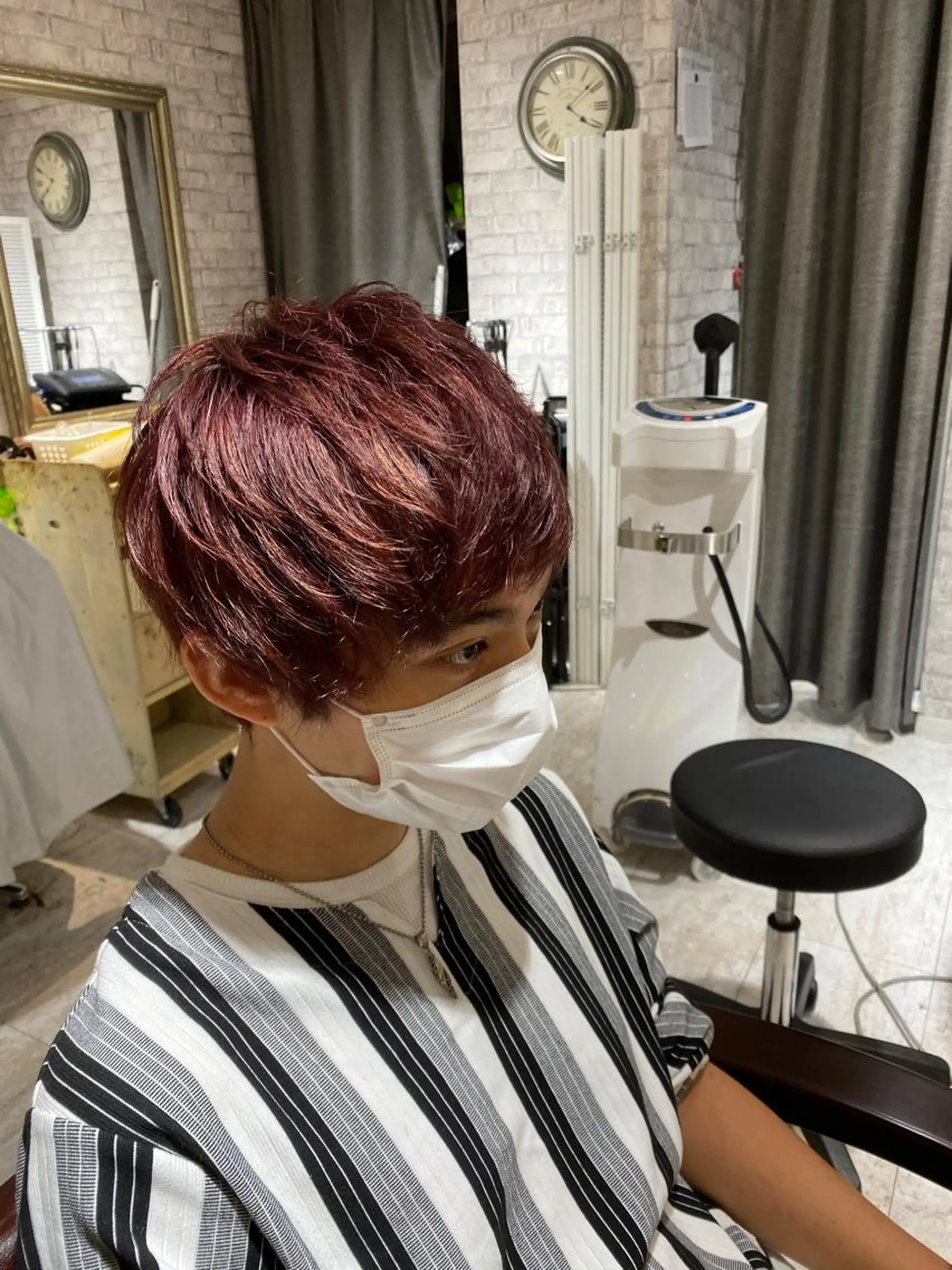 カラー メンズ ［パサつき改善］＊ 髪質改善ケアサロン＊のヘアスタイル