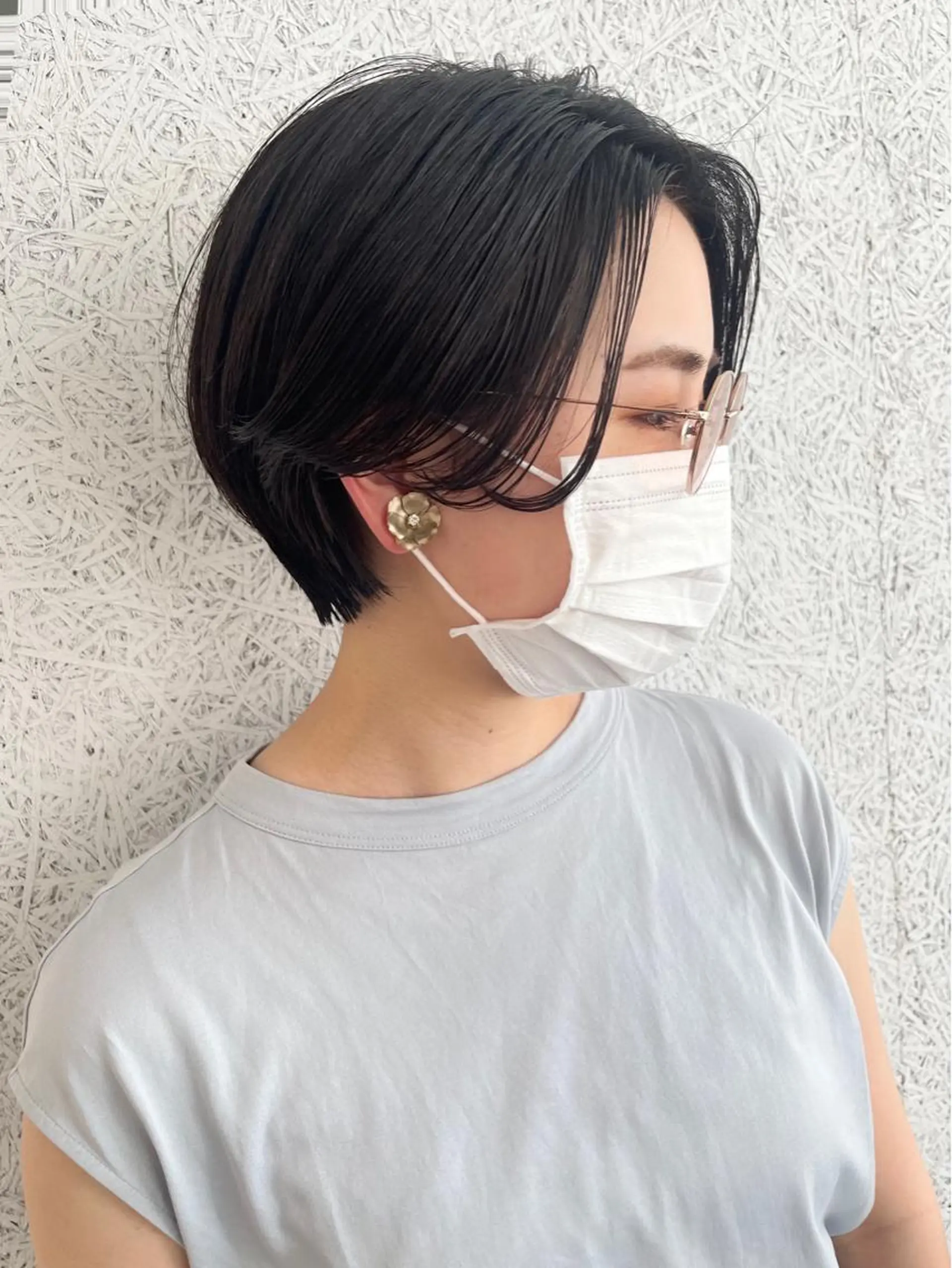 ショート カラー ハンサムショート ショートヘア カット ヘアカラー トリートメント SOYON 🤍CHIZU🤍.のヘアスタイル