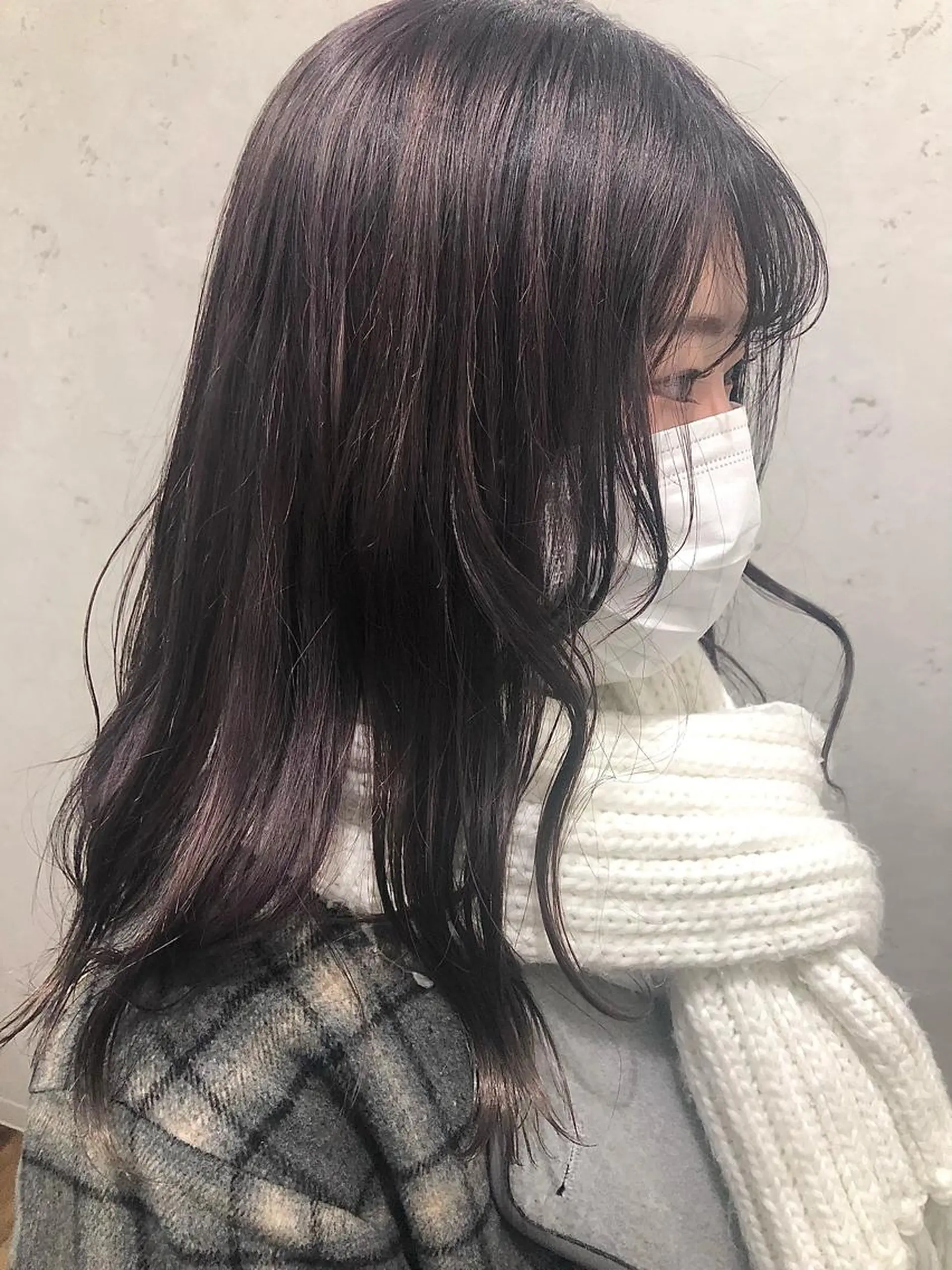 ロング カラー ベージュカラー イルミナカラー ラベンダーカラー トリートメント ナチュラルカラー 錦糸町【三橋衿奈】のヘアスタイル