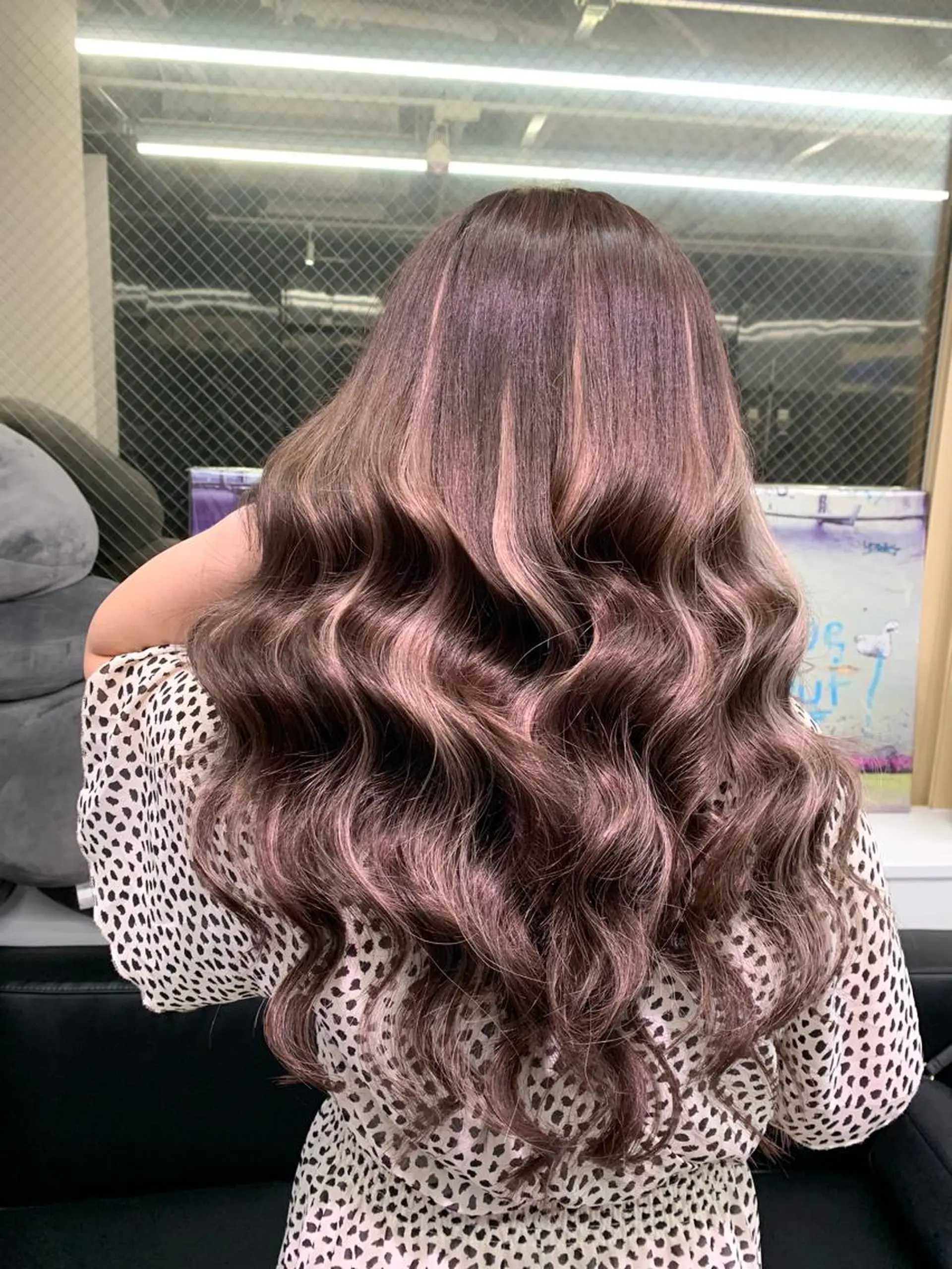 ロング カラー ヘアカラー エクステ とも🏆プルエクステ /髪質改善🏆渋谷のヘアスタイル