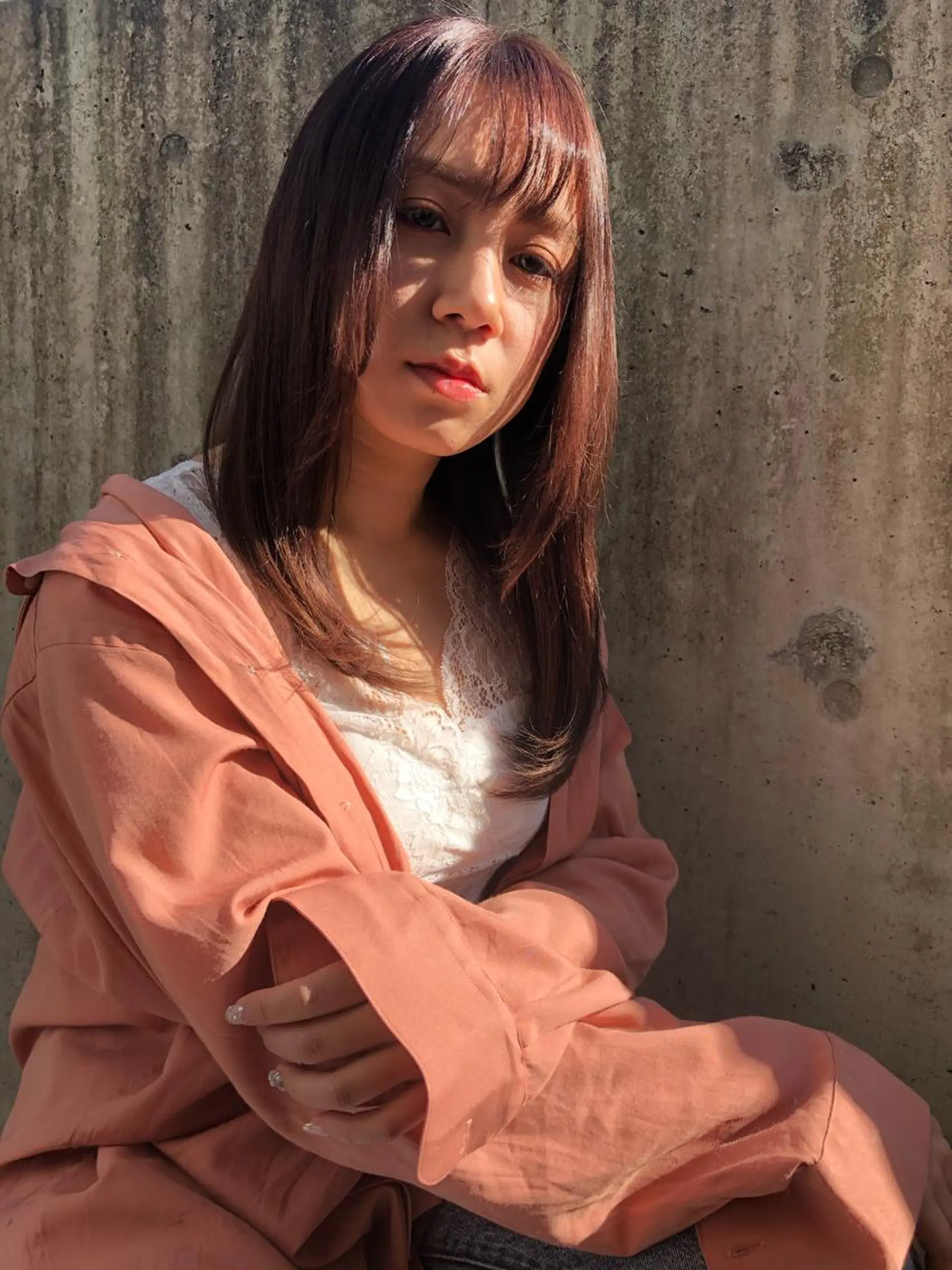 ロング カラー 追立 優稀のヘアスタイル