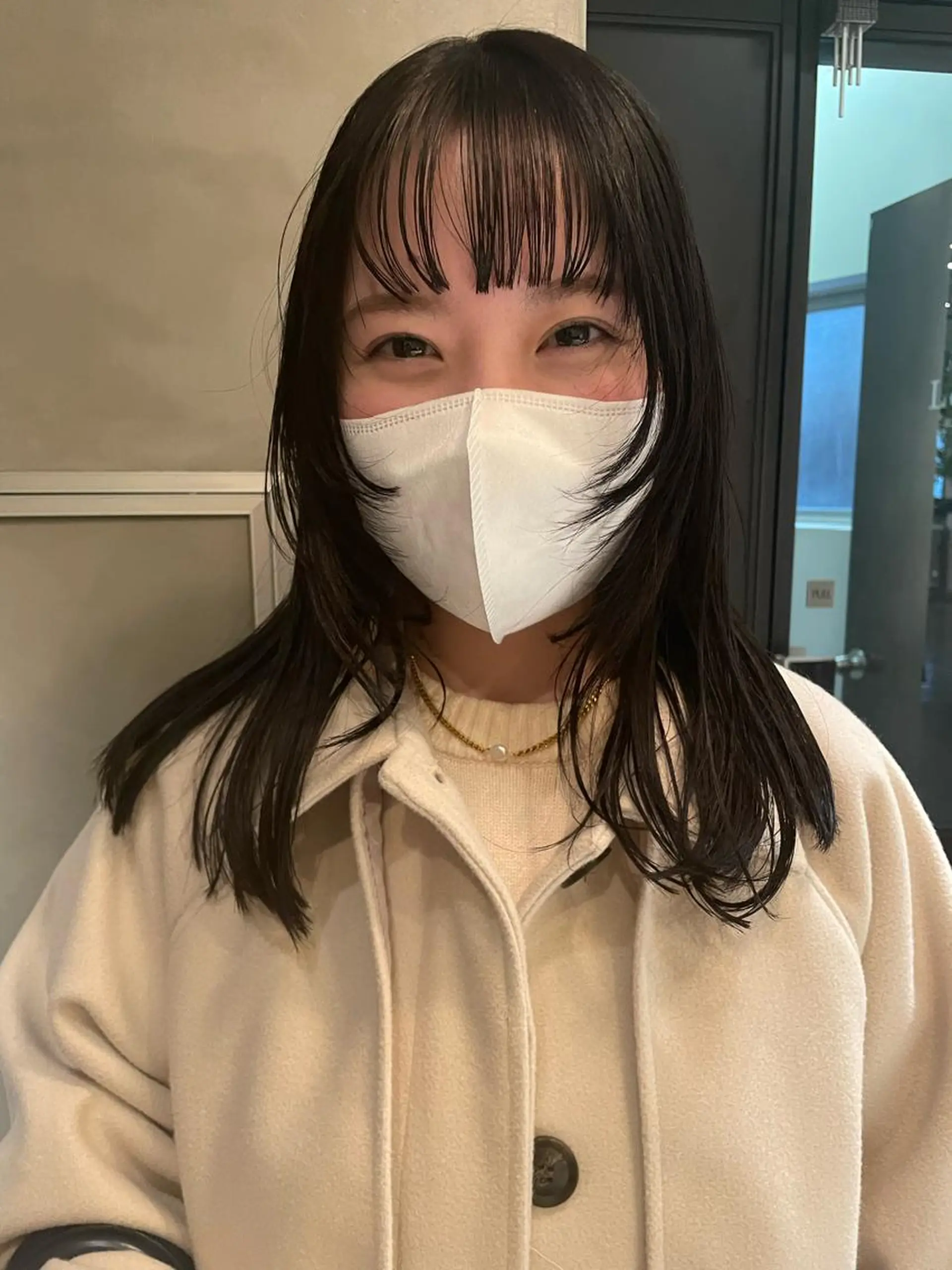 セミロング カラー 大人girly🛋️ 🤍yukakoのヘアスタイル