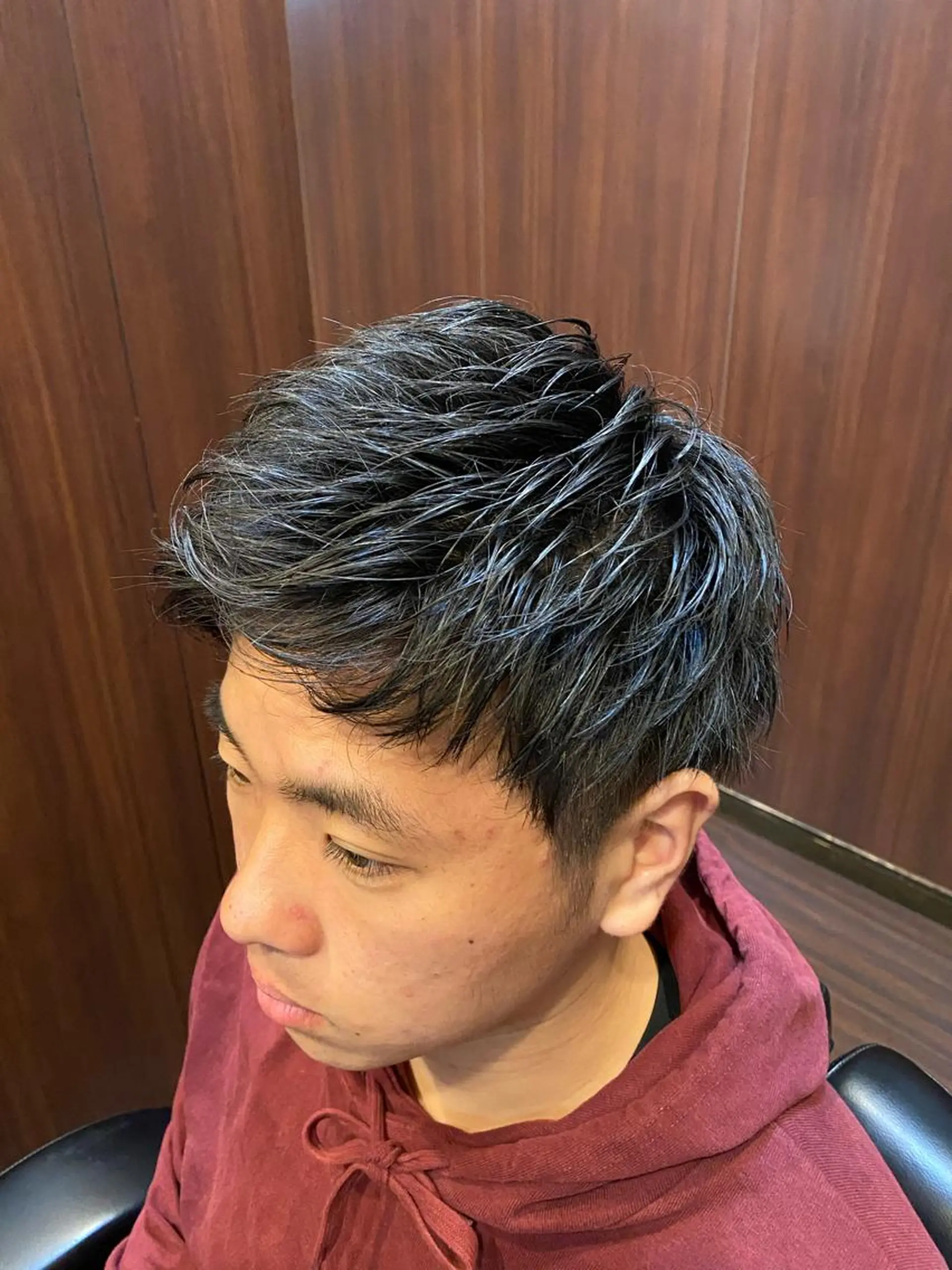 ショート メンズ 林田 龍明のヘアスタイル