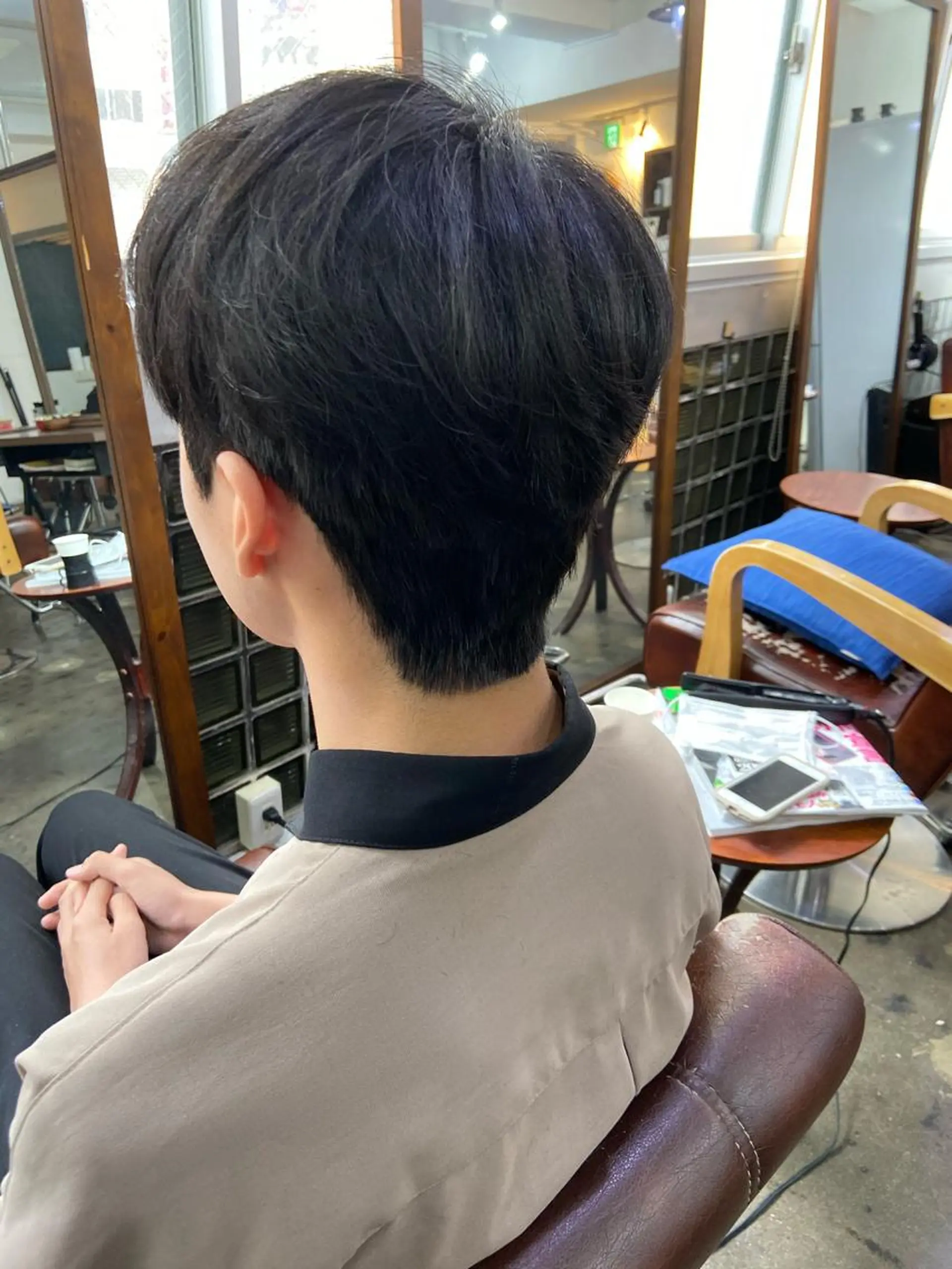 パーマ メンズ カット パーマ トリートメント メンズパーマヒロ トのヘアスタイル